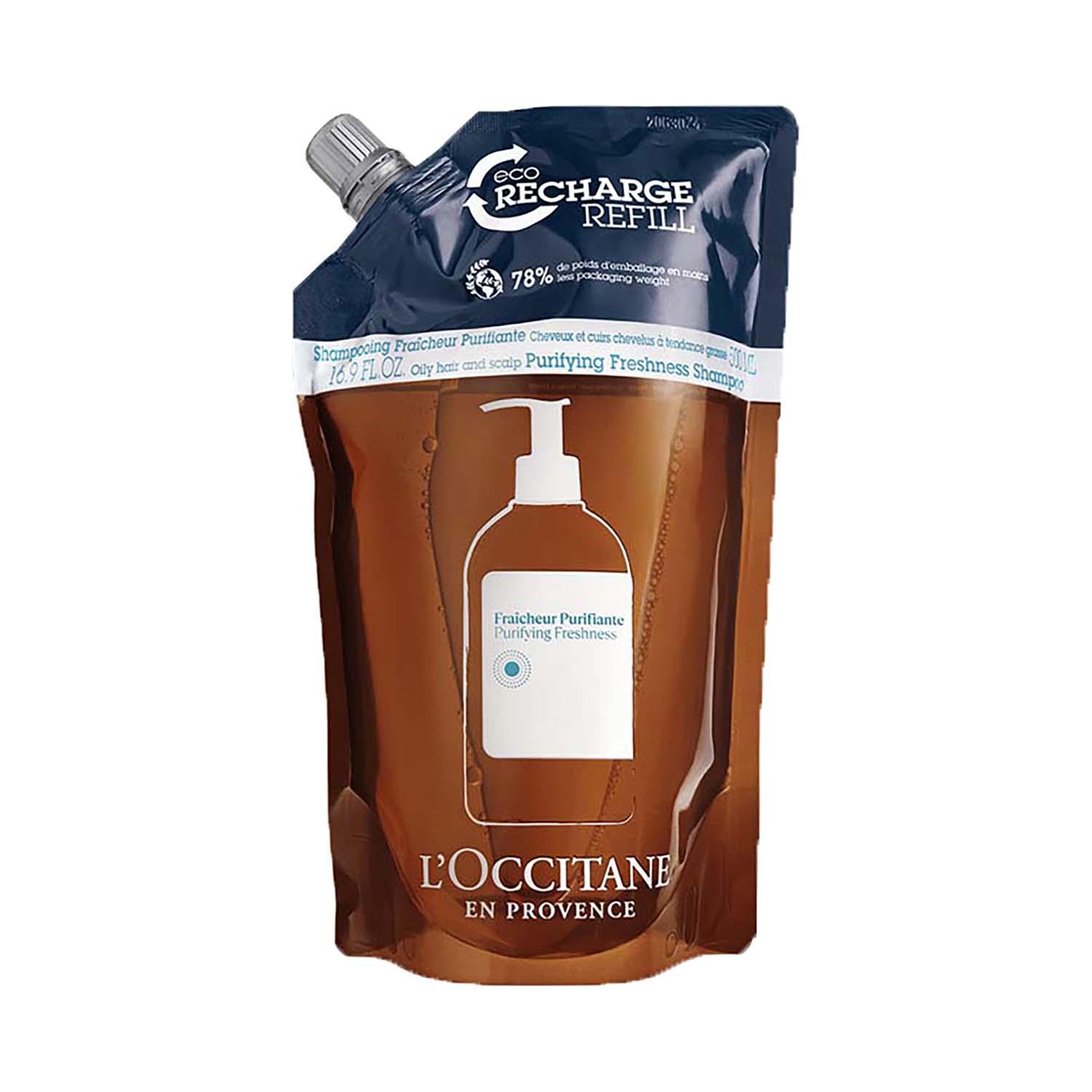 L'occitane | L'occitane Purifying Freshness Shampoo Refill (500 ml)