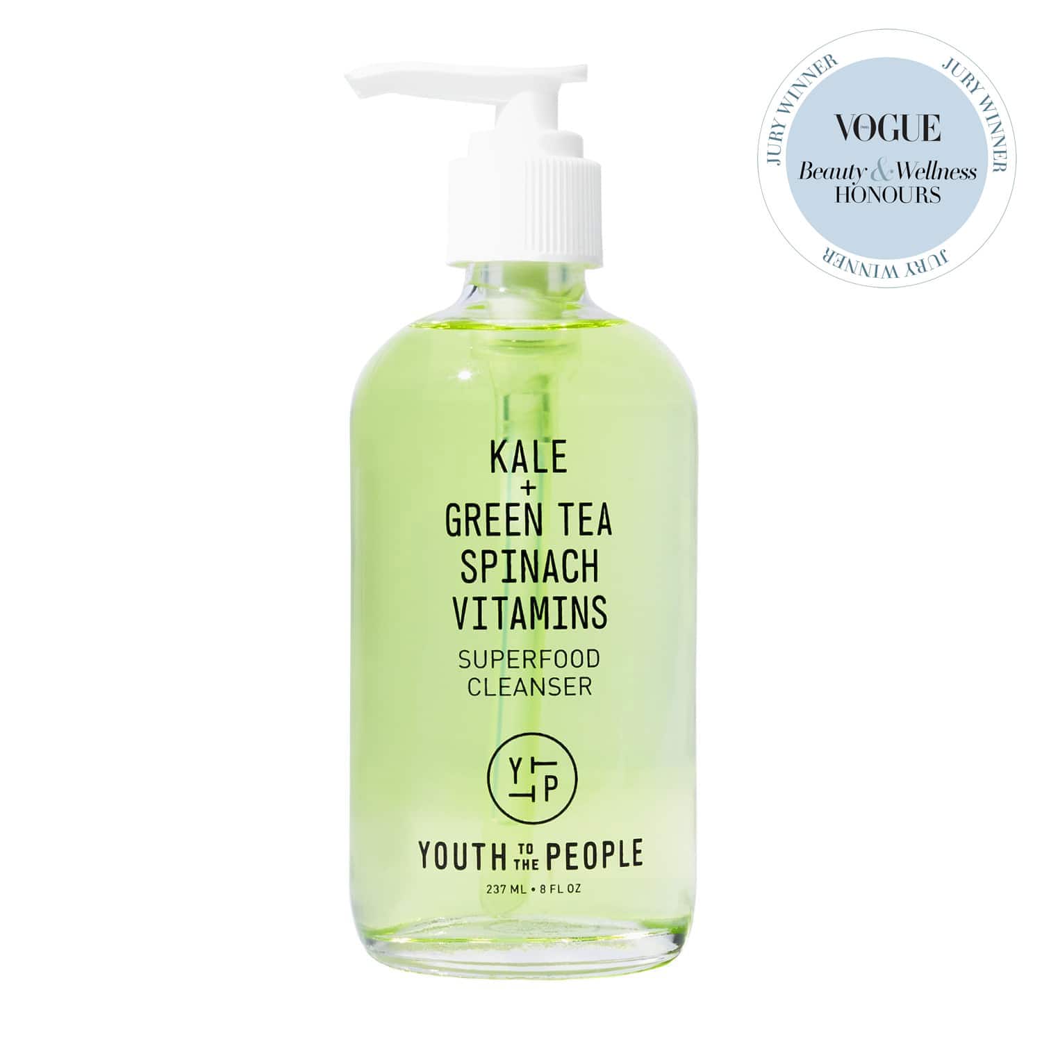 YOUTH TO THE PEOPLE | YOUTH TO THE PEOPLE Kale + Green Tea Spinach Vitamins Superfood Cleanser (237 ml)