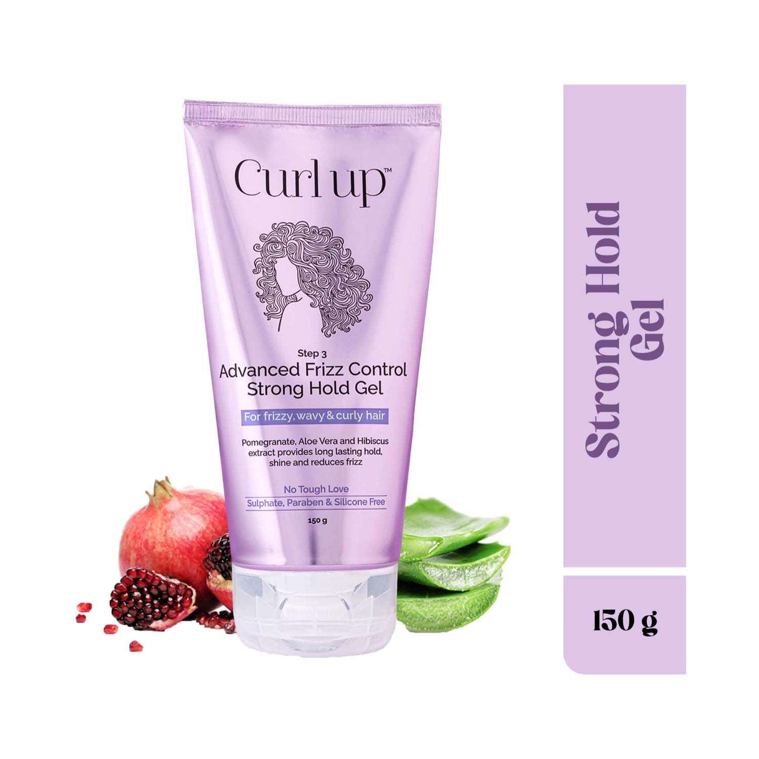 Curl Up | Curl Up Advanced Frizz Control Strong Hold Gel (150 g)