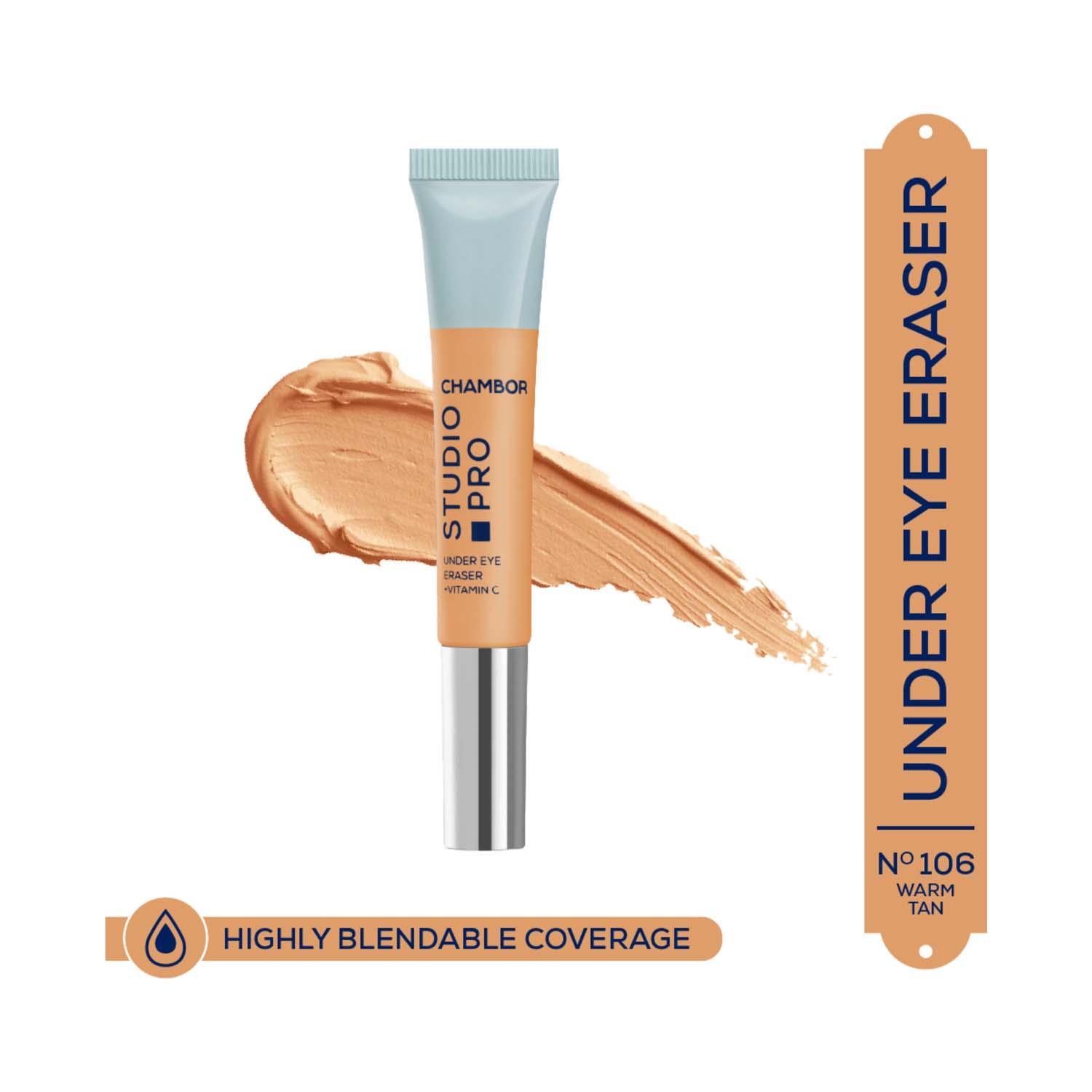 Chambor | Chambor Studio Pro Under Eye Eraser + Vit C - Nº106 - Warm - Tan (10 g)