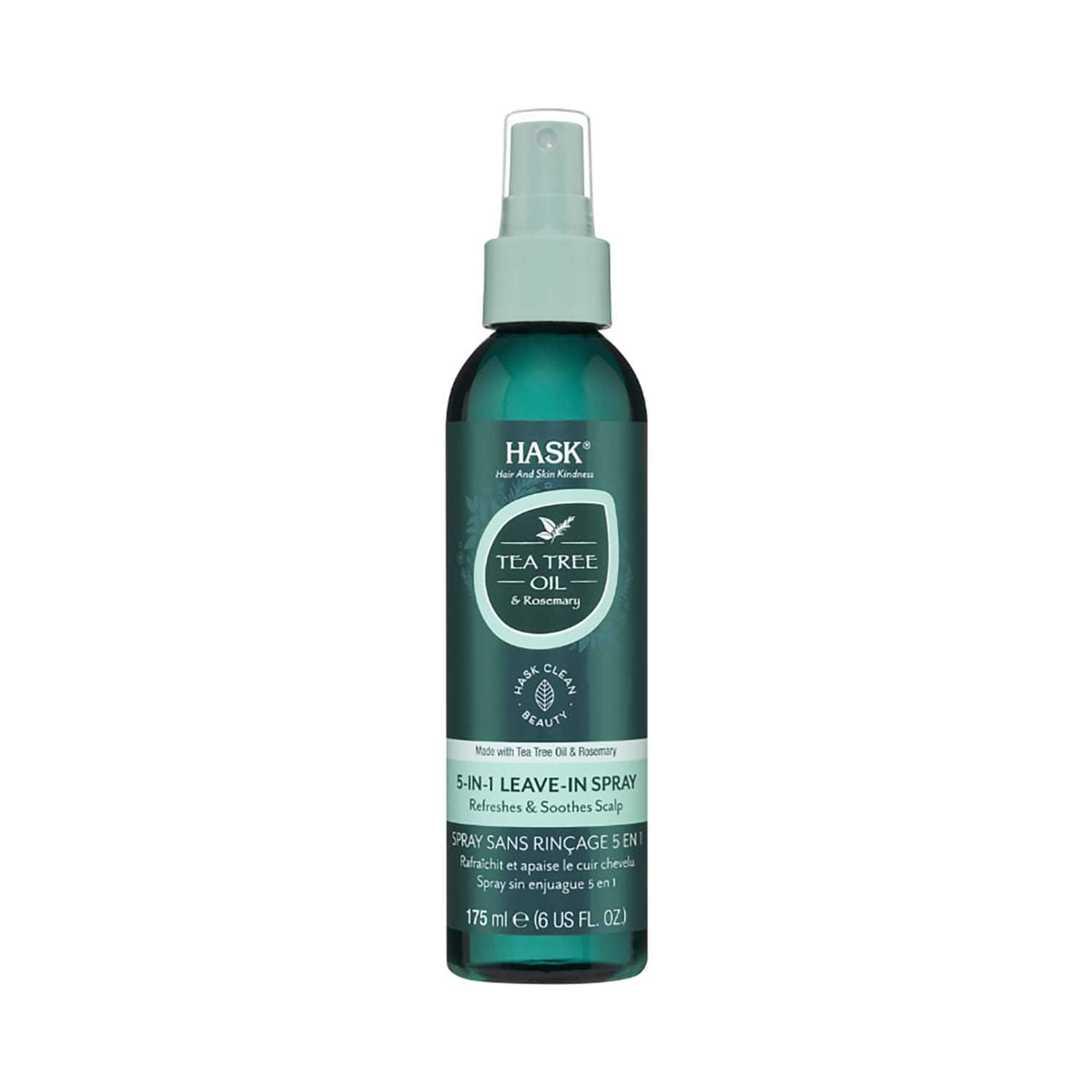 Hask | Hask Tea Tree Oil & Rosemary 5 In 1 Leave In Spray (175 ml)
