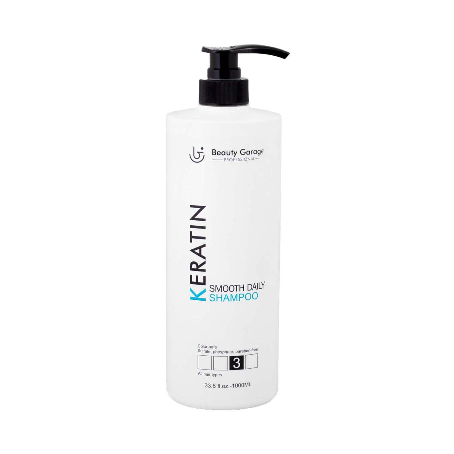 Beauty Garage | Beauty Garage Keratin Smooth Daily Shampoo (1000 ml)