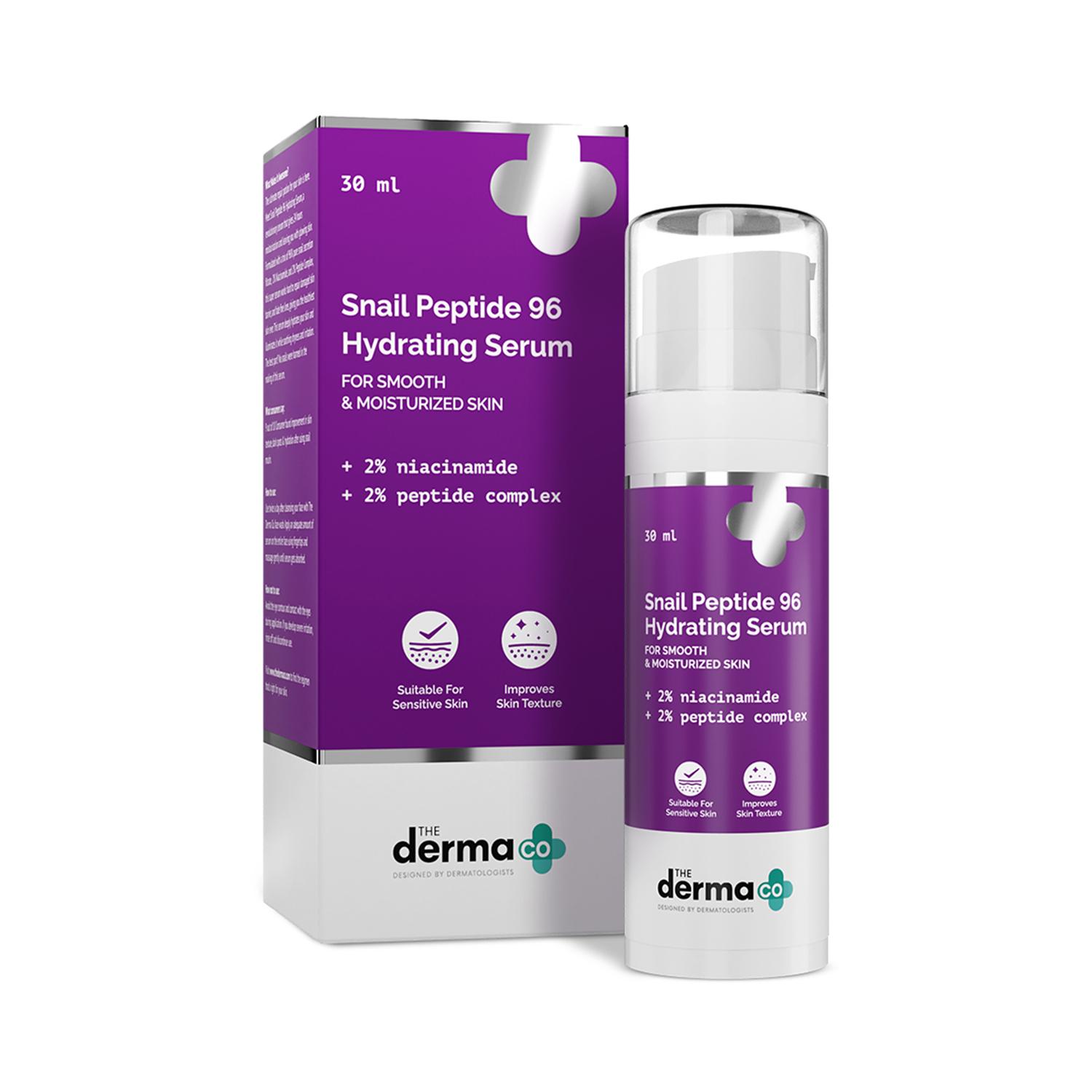 The Derma Co | The Derma Co Snail Peptide 96 Hydrating Serum (30 ml)