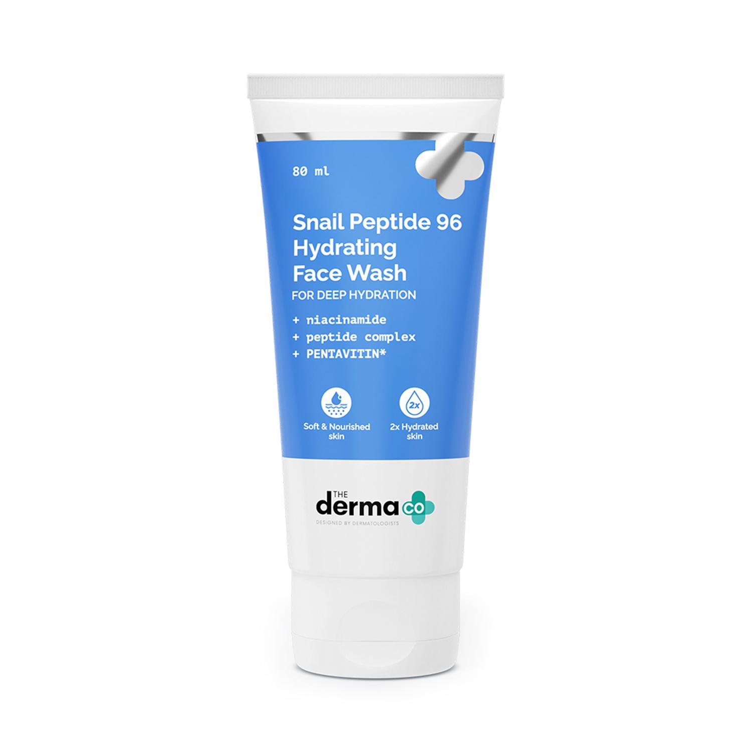 The Derma Co | The Derma Co Snail Peptide 96 Hydrating Face Wash (80 ml)