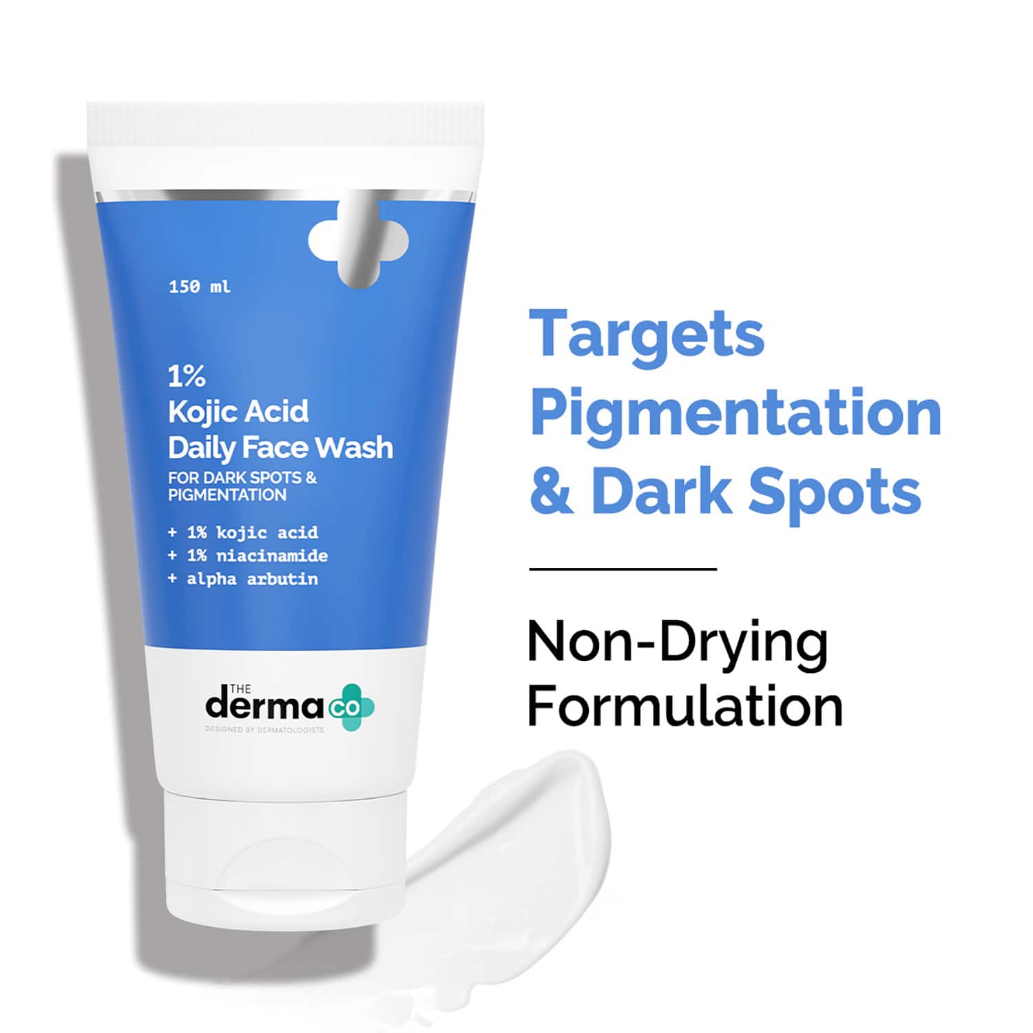 The Derma Co | The Derma Co 1% Kojic Acid Daily Face Wash (150 ml)