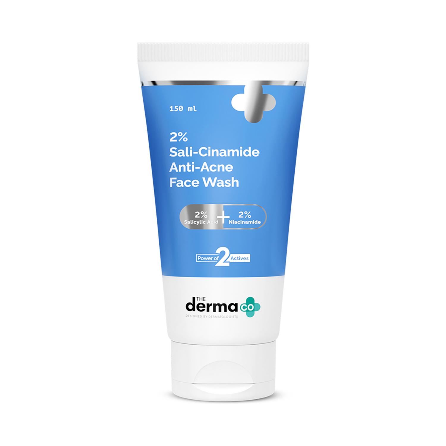 The Derma Co | The Derma Co 2% Sali Cinamide Anti Acne Face Wash (150 ml)