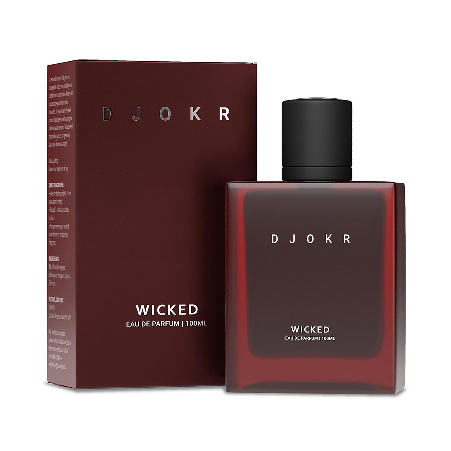 DJOKR | DJOKR Wicked Perfume For Men - Eau De Parfum, Premium Luxury Long Lasting Spray (100 ml)