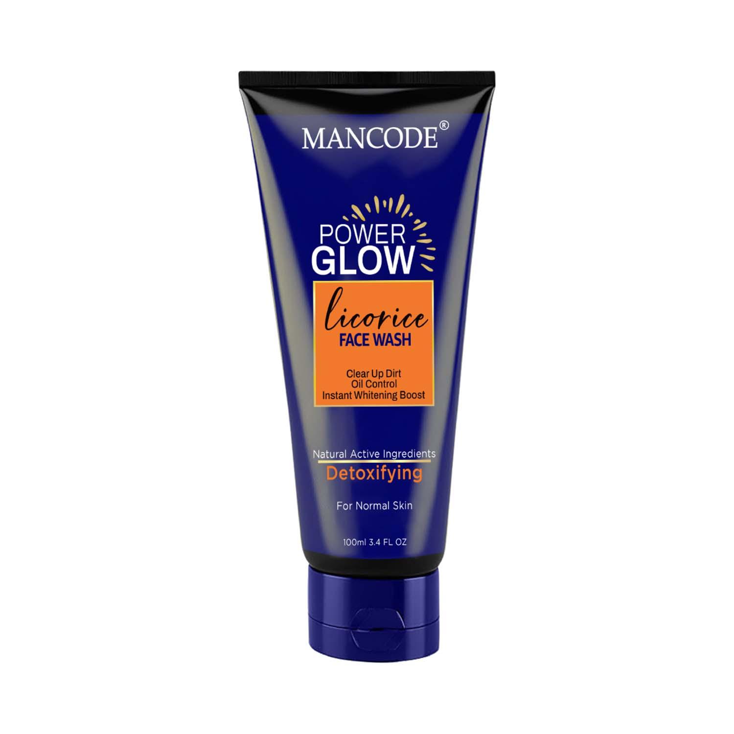 Mancode | Mancode Power Glow with Licorice Face Wash For Men (100 ml)