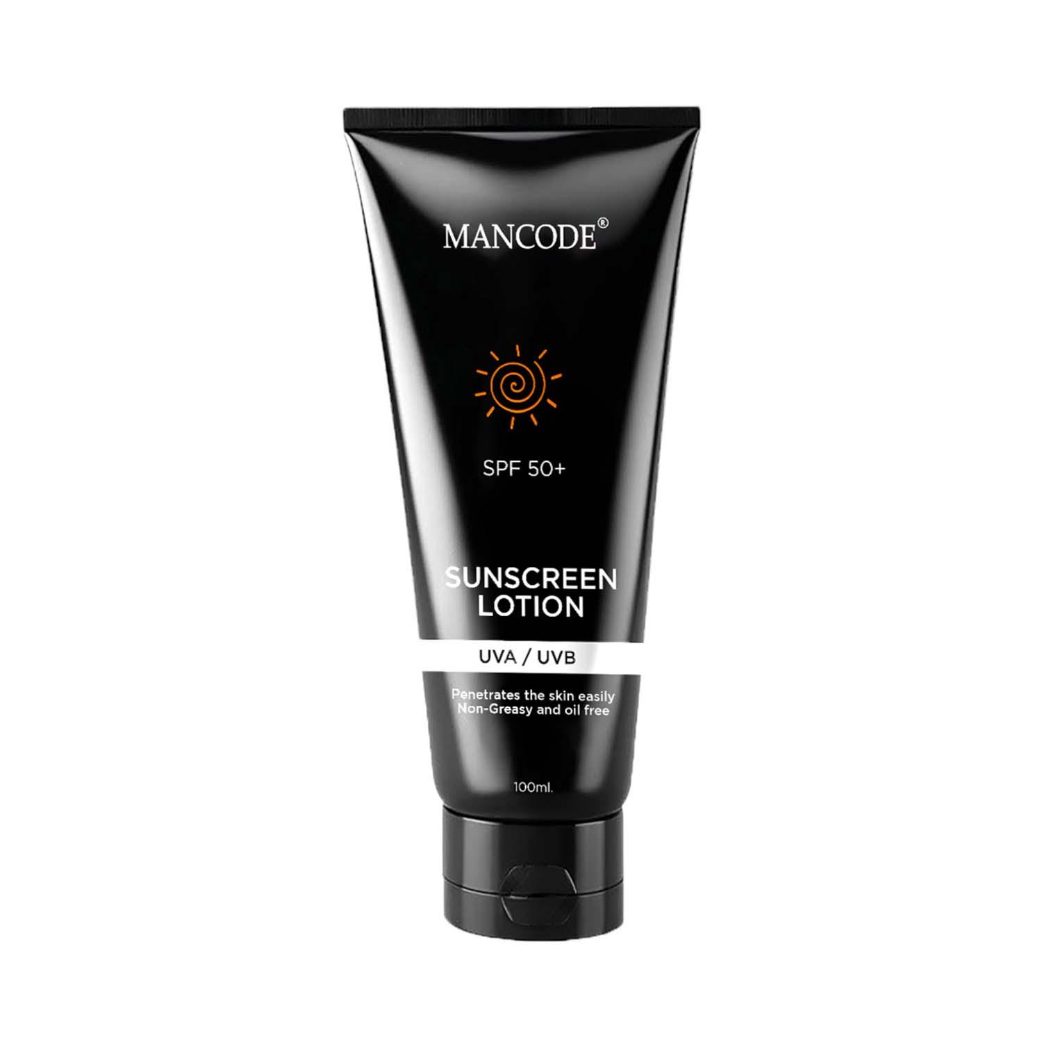 Mancode | Mancode SPF 50+ Sunscreen Lotion (100 ml)