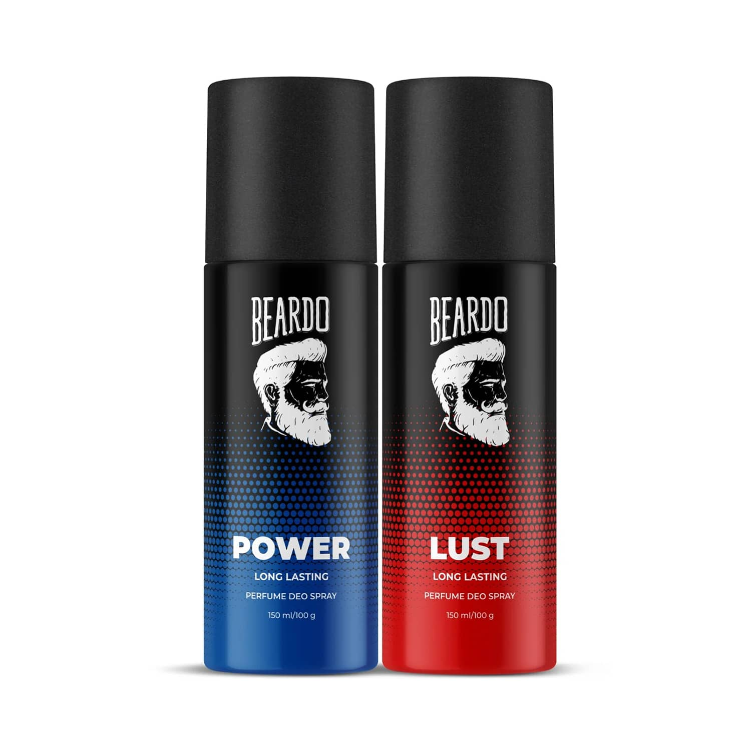 Beardo | Power & Lust Long Lasting Deo Body Spray Combo For Men (2 pcs)