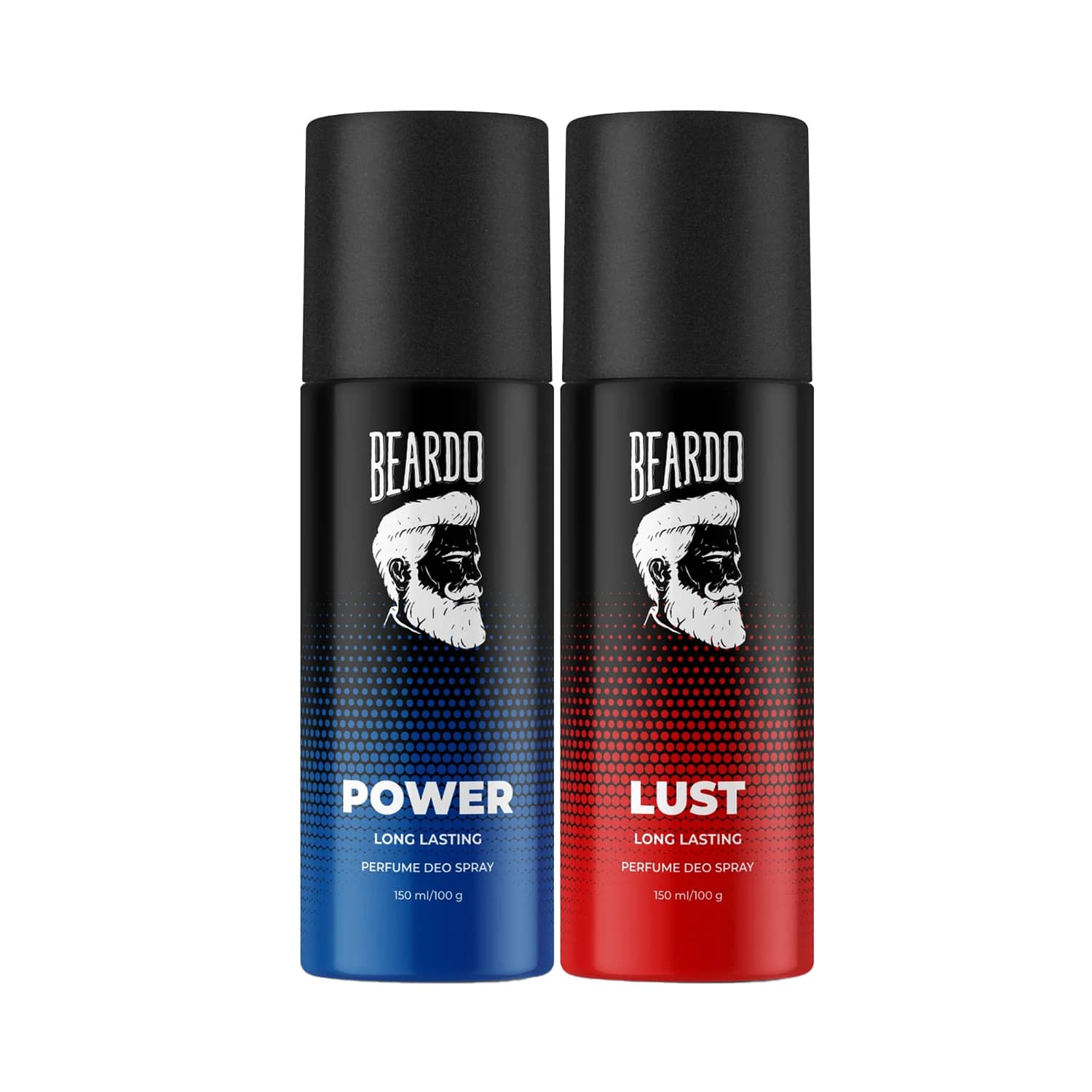 Beardo | Power & Lust Long Lasting Deo Body Spray Combo For Men (2 pcs)