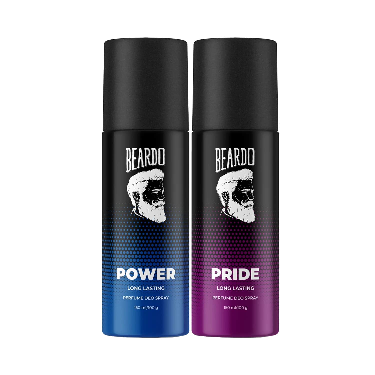 Beardo | Power & Pride Long Lasting Deo Body Spray Combo For Men (2 pcs)