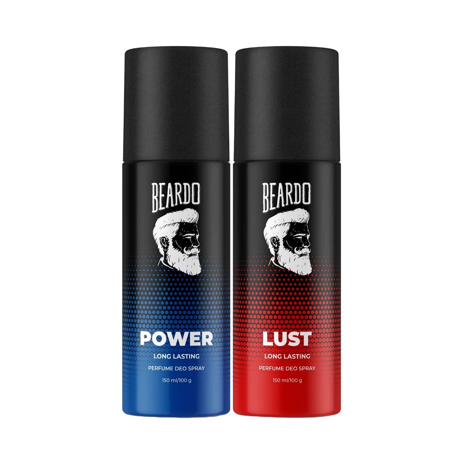 Beardo | Power, Lust & Glory Long Lasting Deo Body Spray For Men (2 pcs)