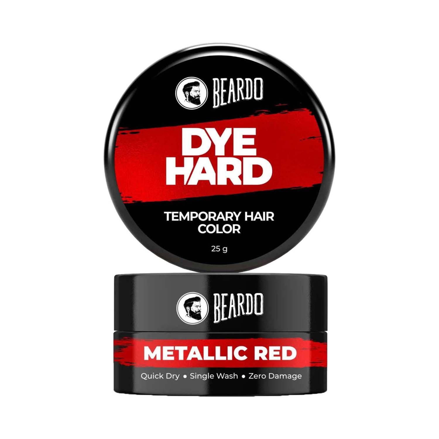 Beardo | Beardo Dye Hard Temporary Hair Color - Metallic Red (25 g)