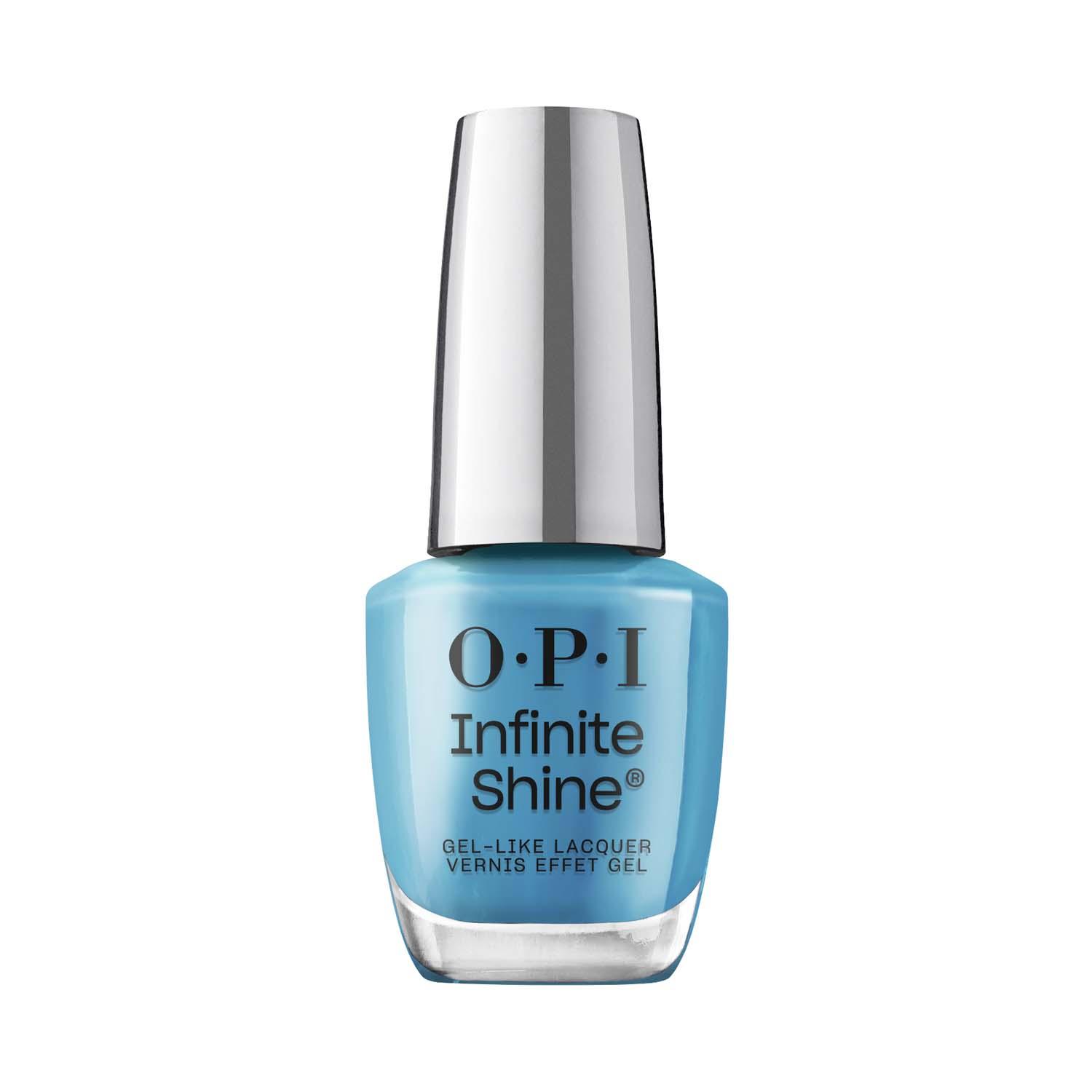 O.P.I | O.P.I Infinite Shine Nail Polish - Never Leavin' Blue (15 ml)