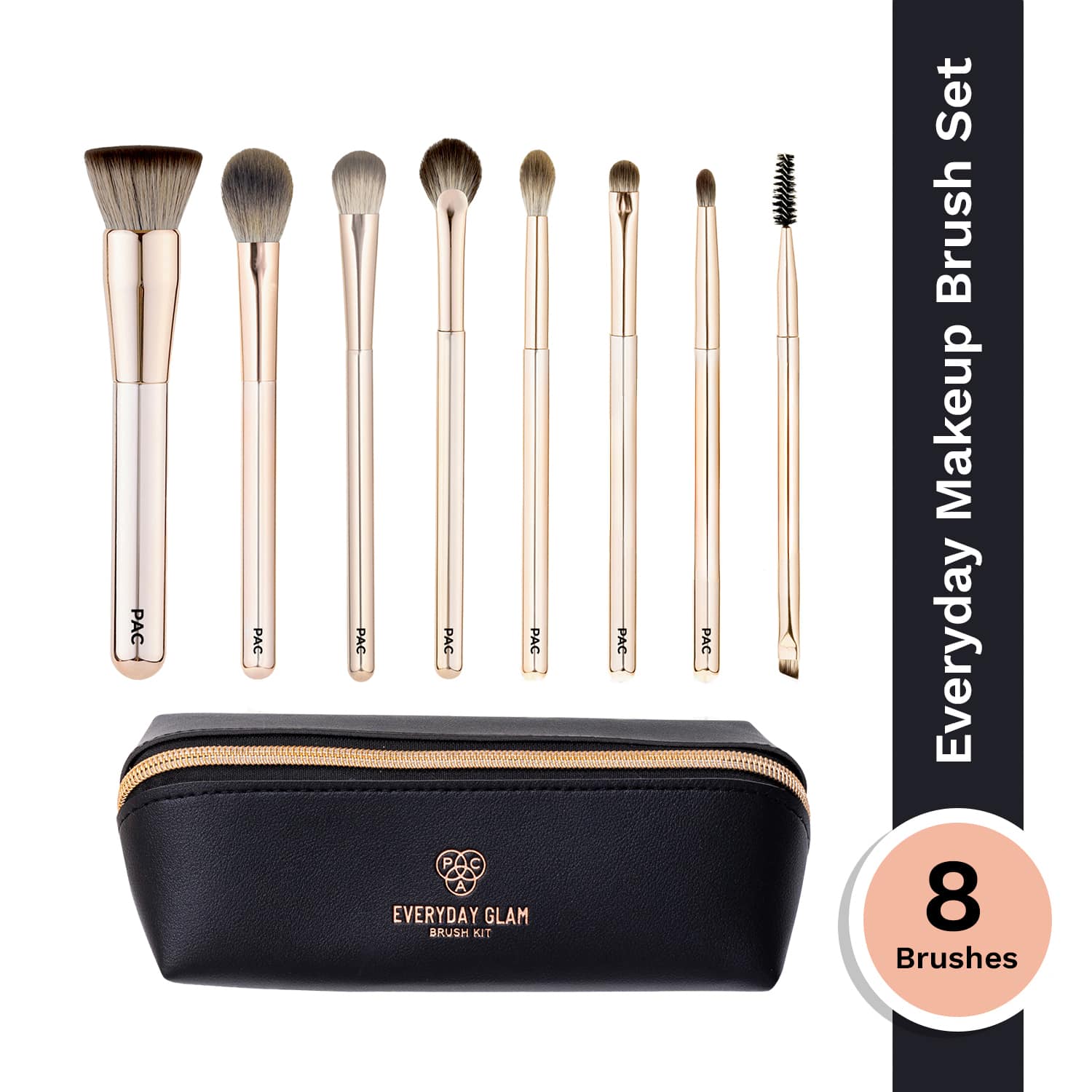 PAC | PAC Everyday Glam Brush Kit (8 pcs)