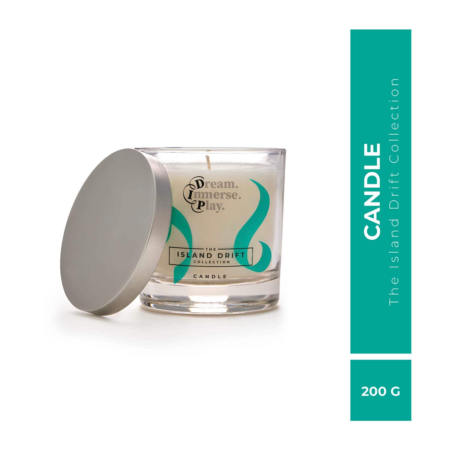 Dream. Immerse. Play. | Dream. Immerse. Play. Candle The Island Drift Collection (200 g)