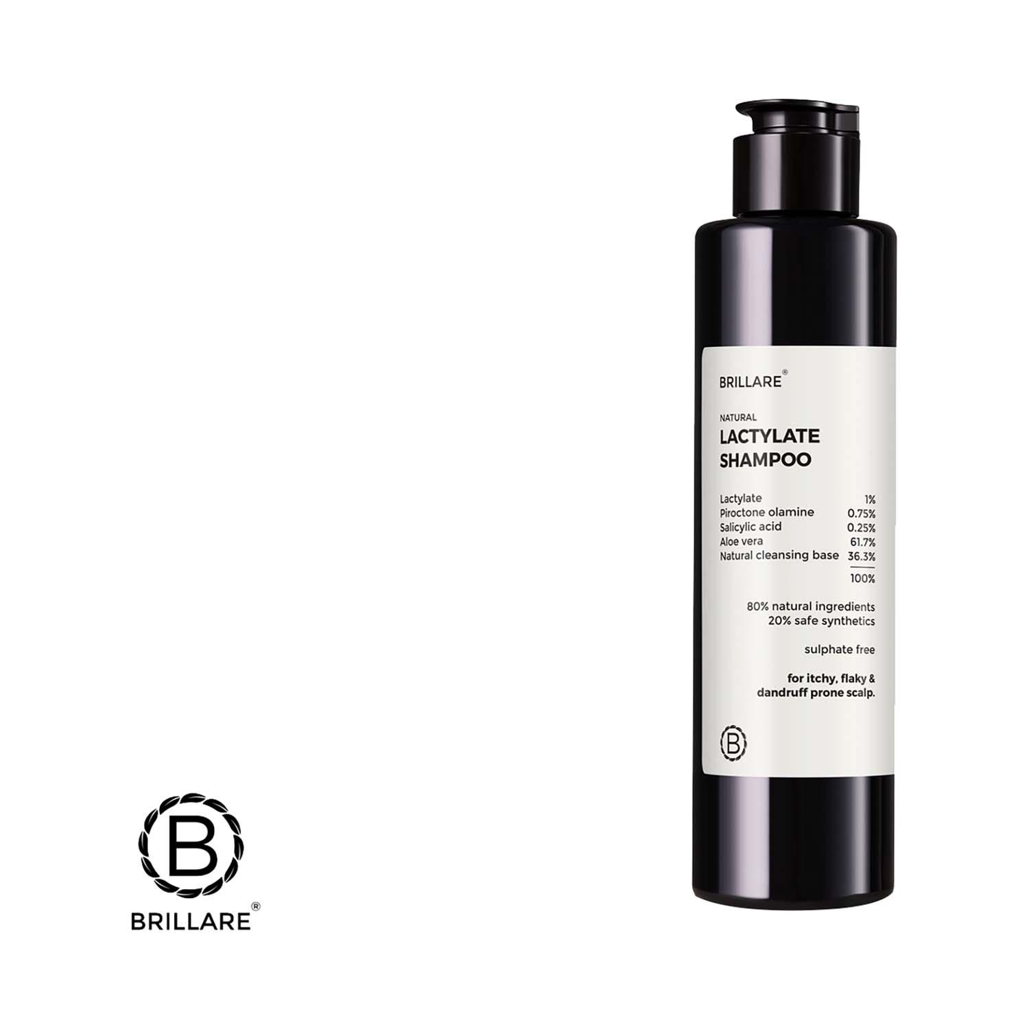 Brillare | Brillare Lactylate Shampoo For Itchy, Flaky & Dandruff Prone Scalp (200 ml)