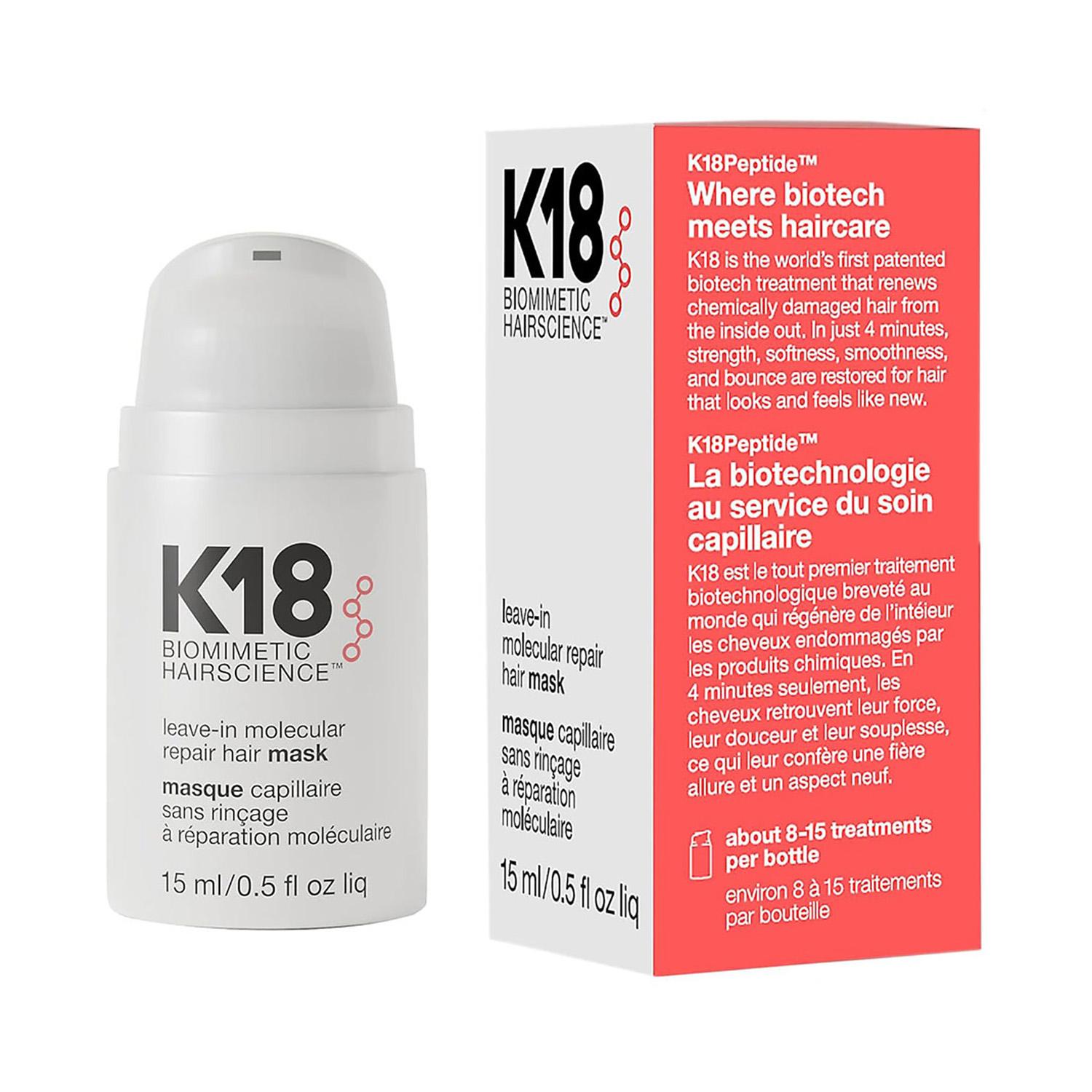 K18 | K18 Leave-In Molecular Repair Hair Mask (15 ml)
