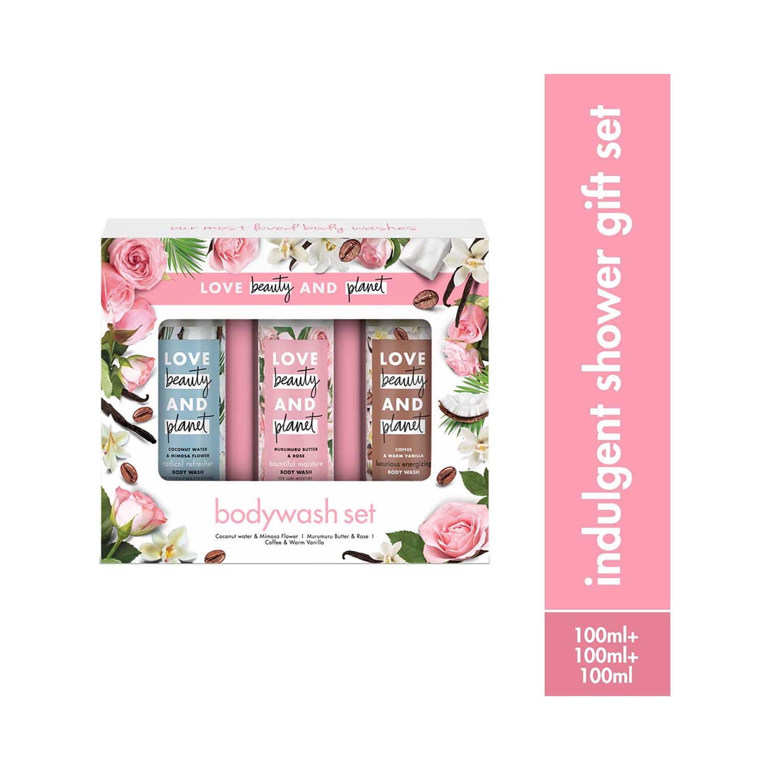 LOVE beauty AND planet | LOVE beauty AND planet Indulgent Bodywash Gift Set (3 pcs)