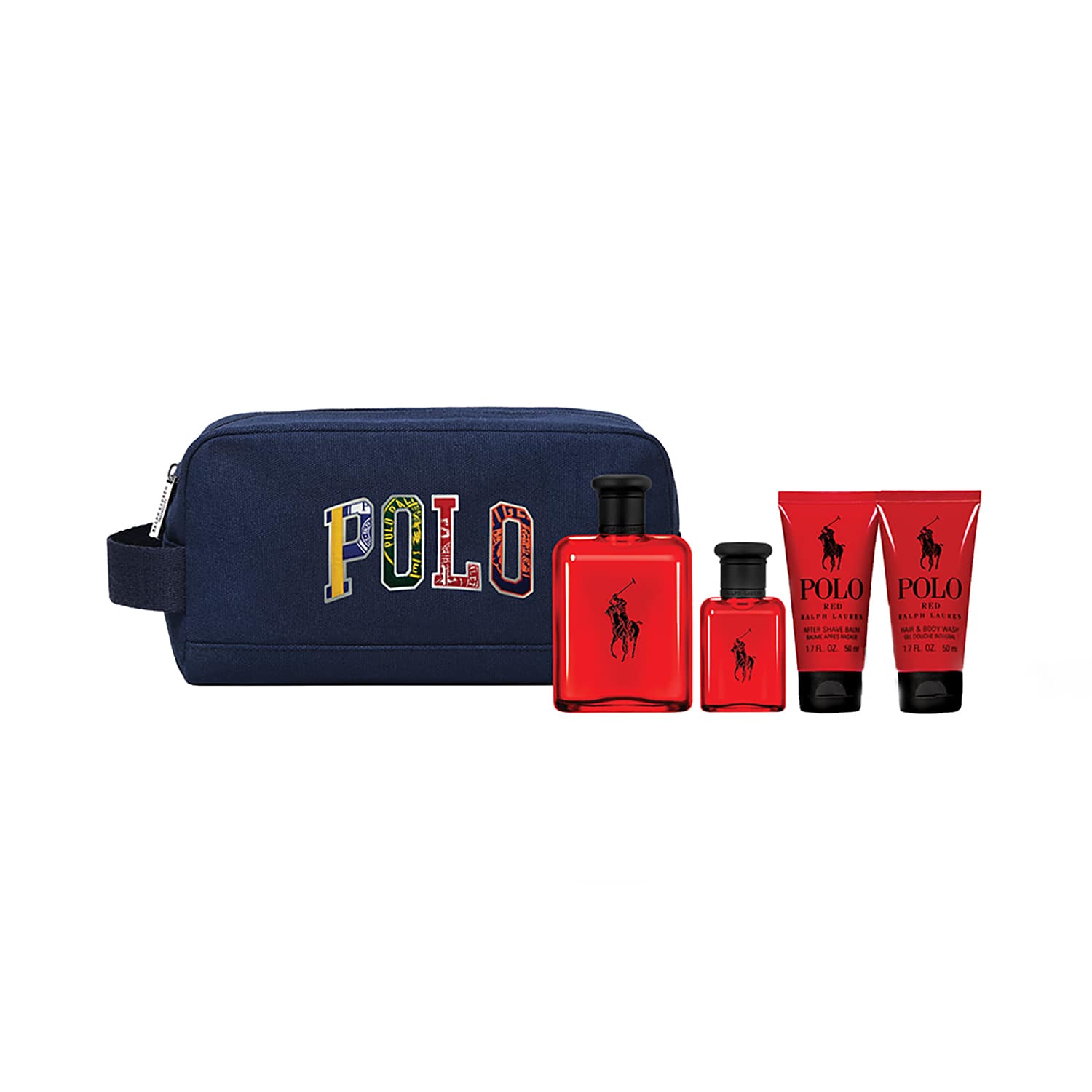 Ralph Lauren | Ralph Lauren Polo Red Set - 125 ml + 40 ml EDT + 50 ml Body wash After shave balm 50 ml & Travel bag