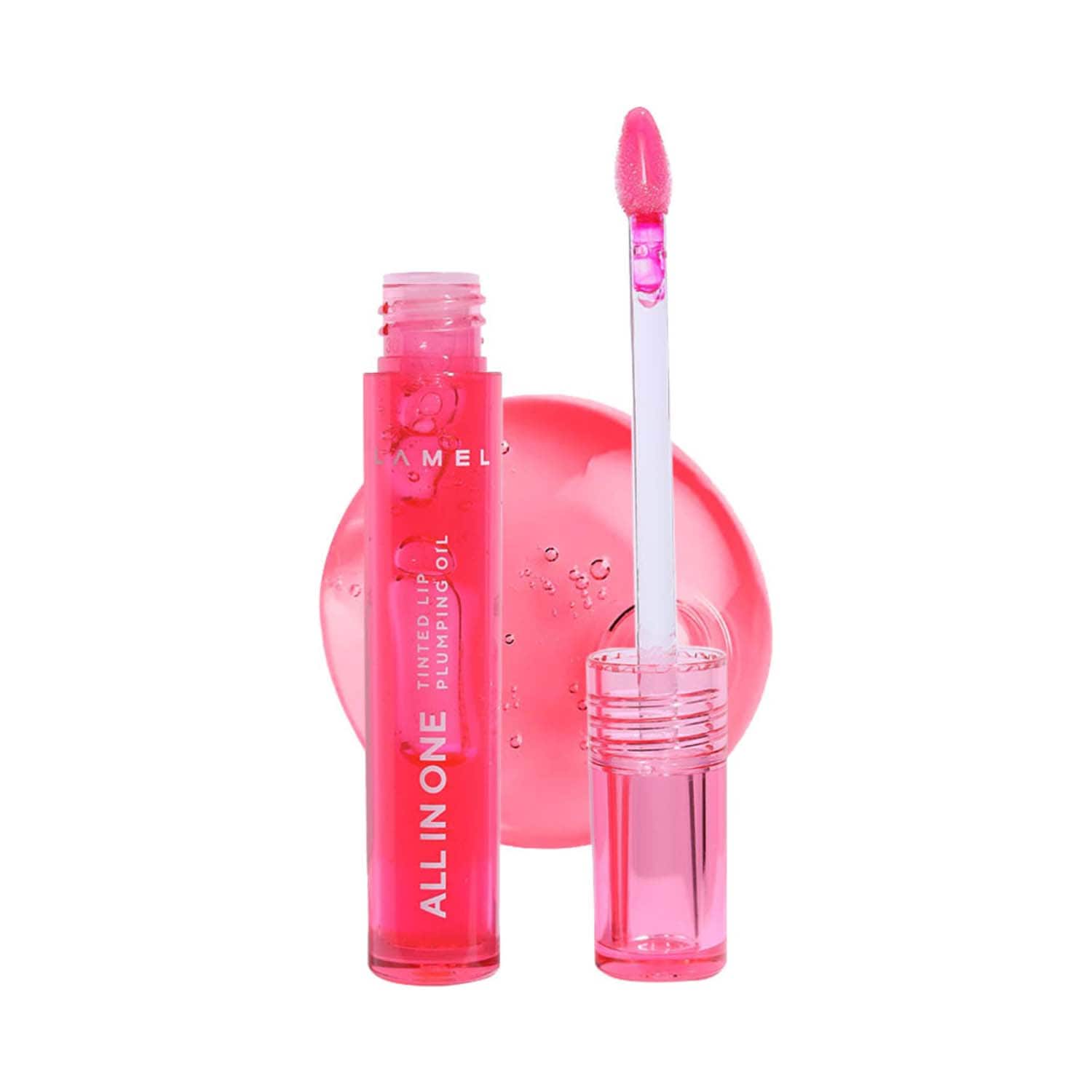 Lamel | Lamel All In One Lip Tinted Plumping Oil - 403 Watermelon (3 ml)