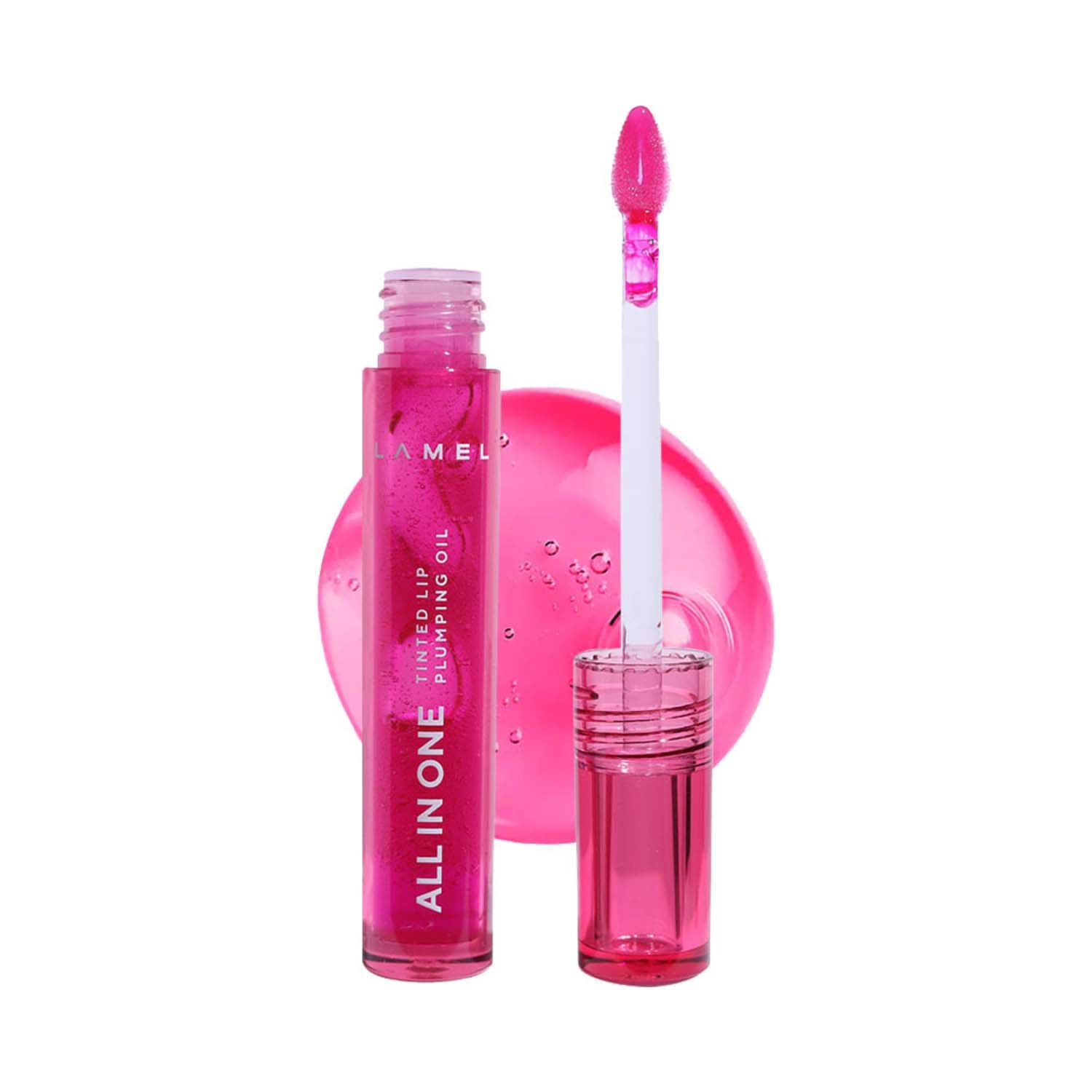 Lamel | Lamel All In One Lip Tinted Plumping Oil - 404 Berry Ice (3 ml)