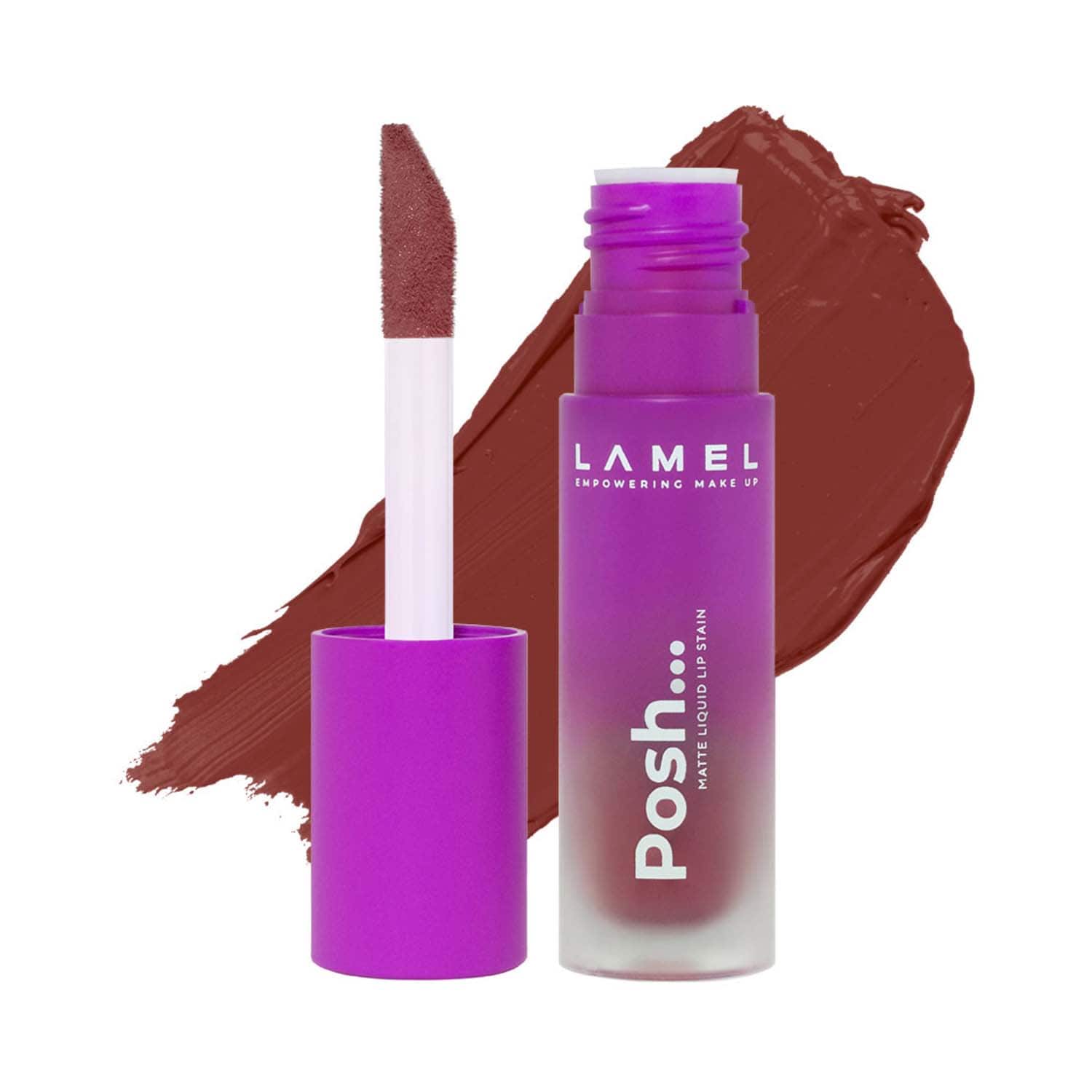 Lamel | Lamel Posh Matte Liquid Lip Stain - 405 Punch Pink (4 g)