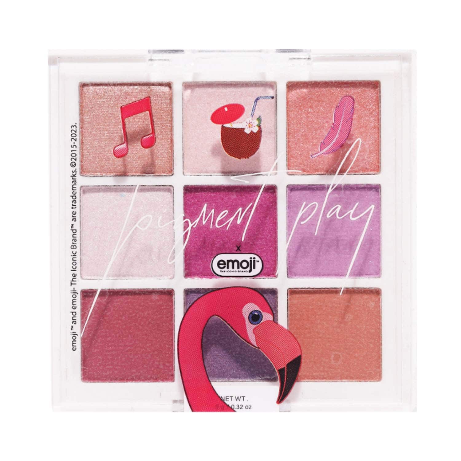 Pigment Play | Pigment Play X Emoji Eyeshadow Palette - Flamingo Carnival (9 g)