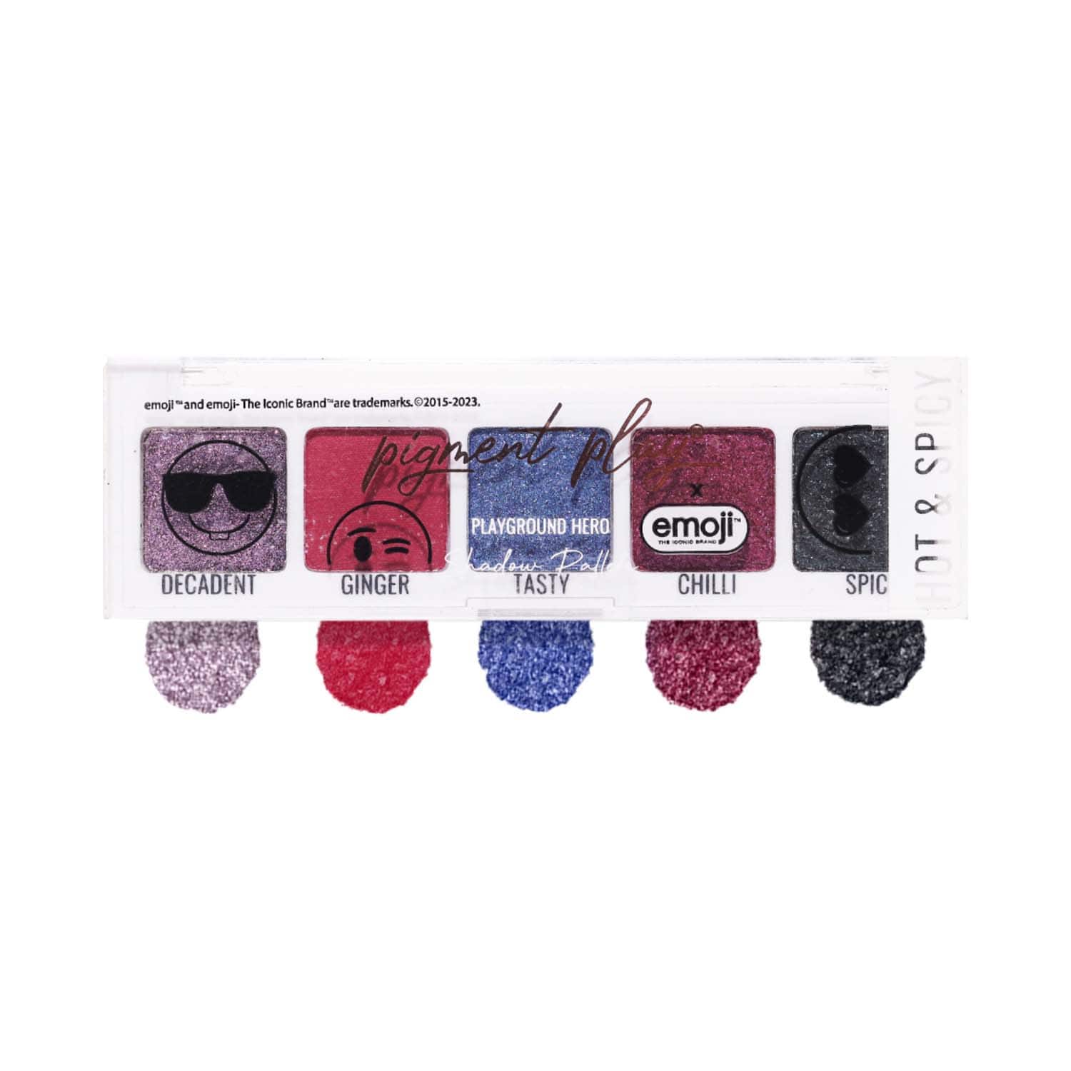 Pigment Play | Pigment Play X Emoji Max Effects Mini Palette - Hot & Spicy (4.5 g)