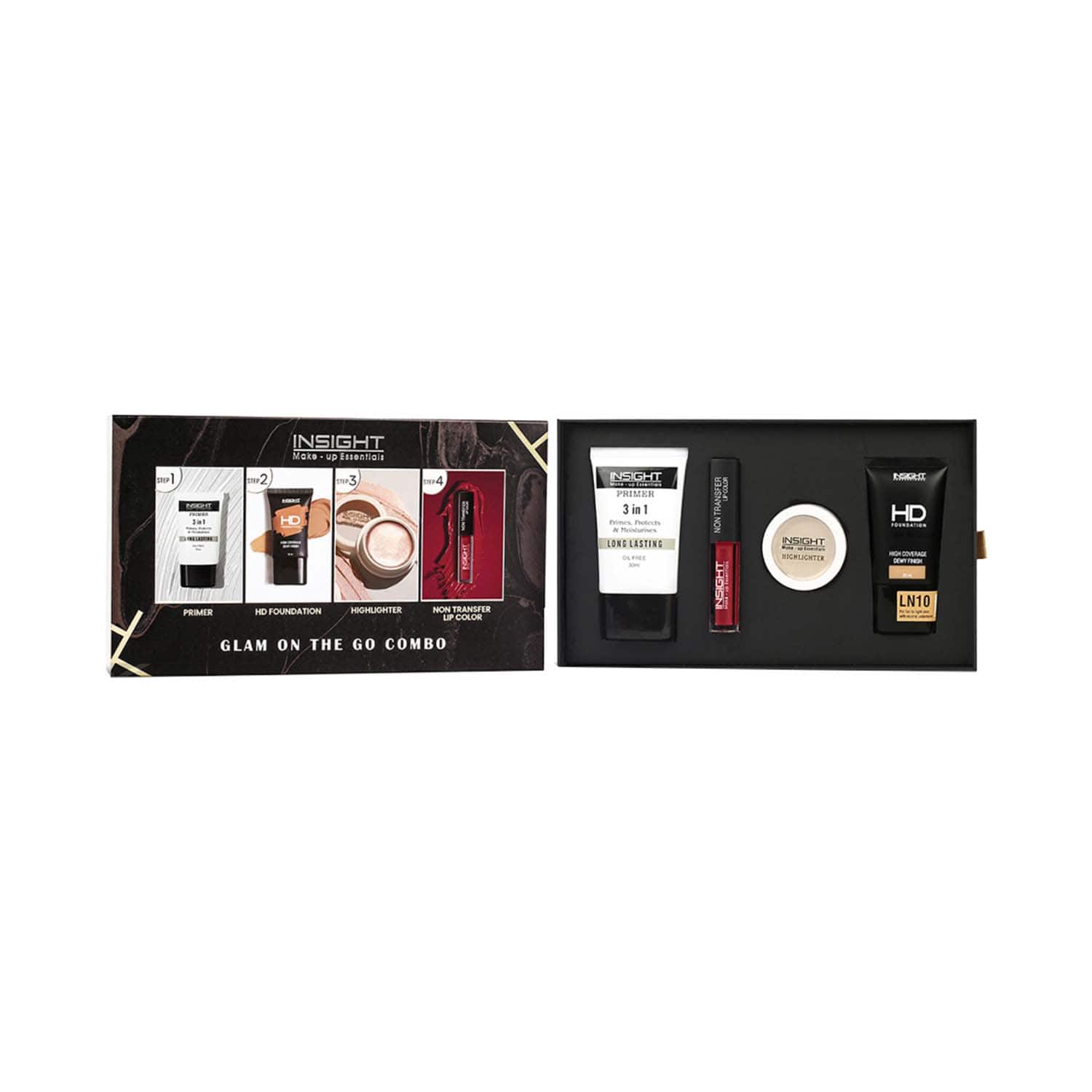 Insight Cosmetics | Insight Cosmetics Glam On The Go Combo (4 pcs)