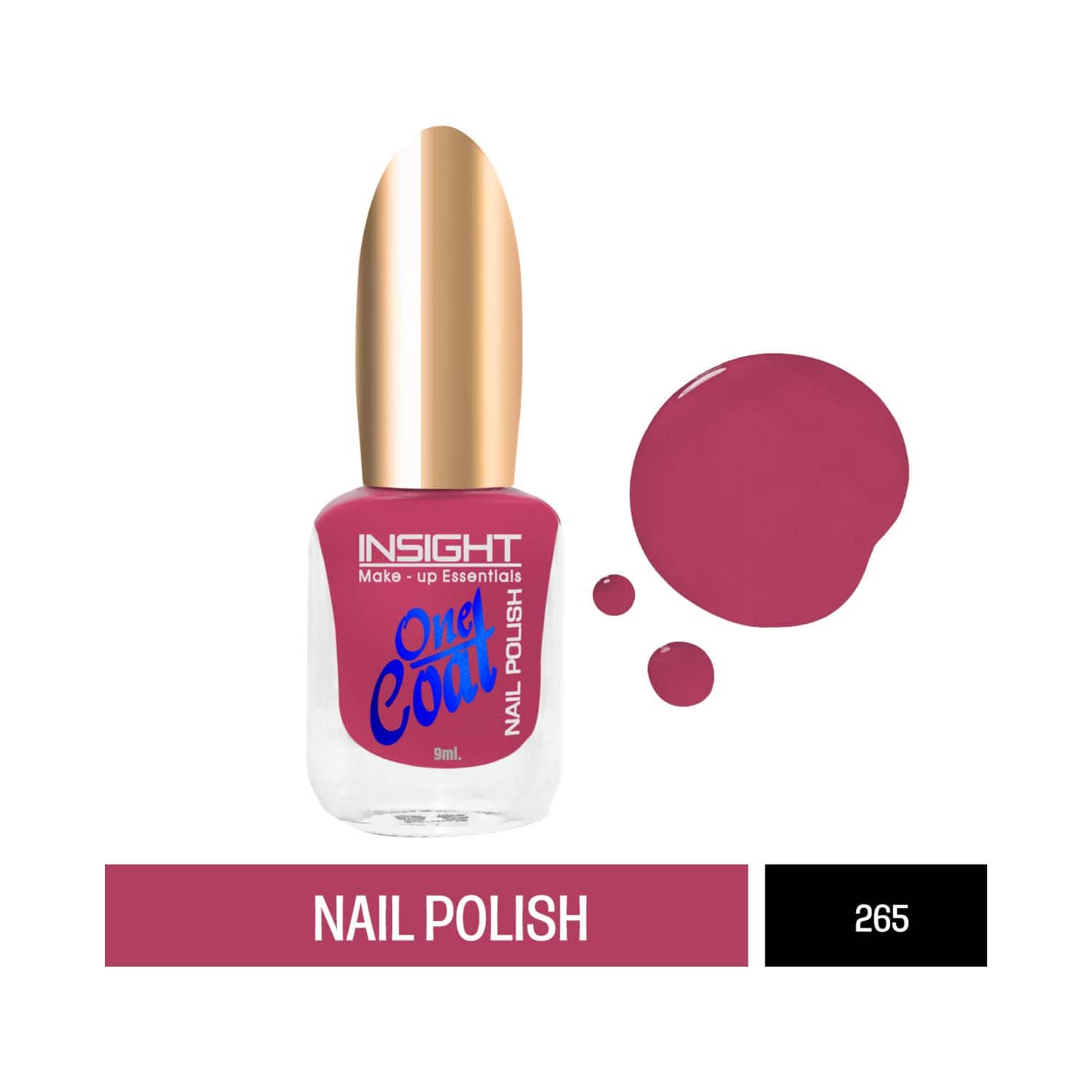 Insight Cosmetics | Insight Cosmetics One Coat Nail Polish - Color 265 (9 ml)