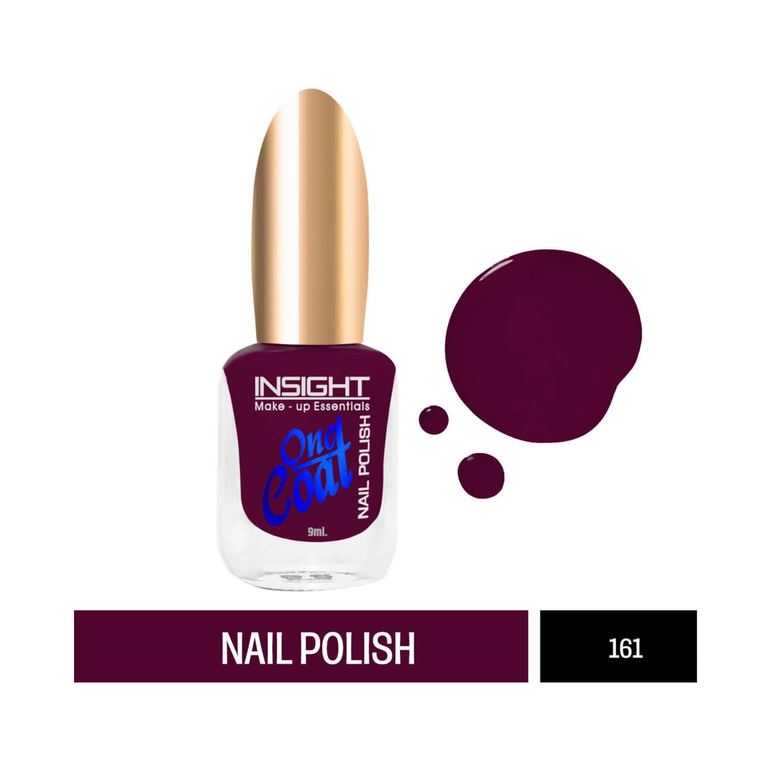Insight Cosmetics | Insight Cosmetics One Coat Nail Polish - Color 161 (9 ml)