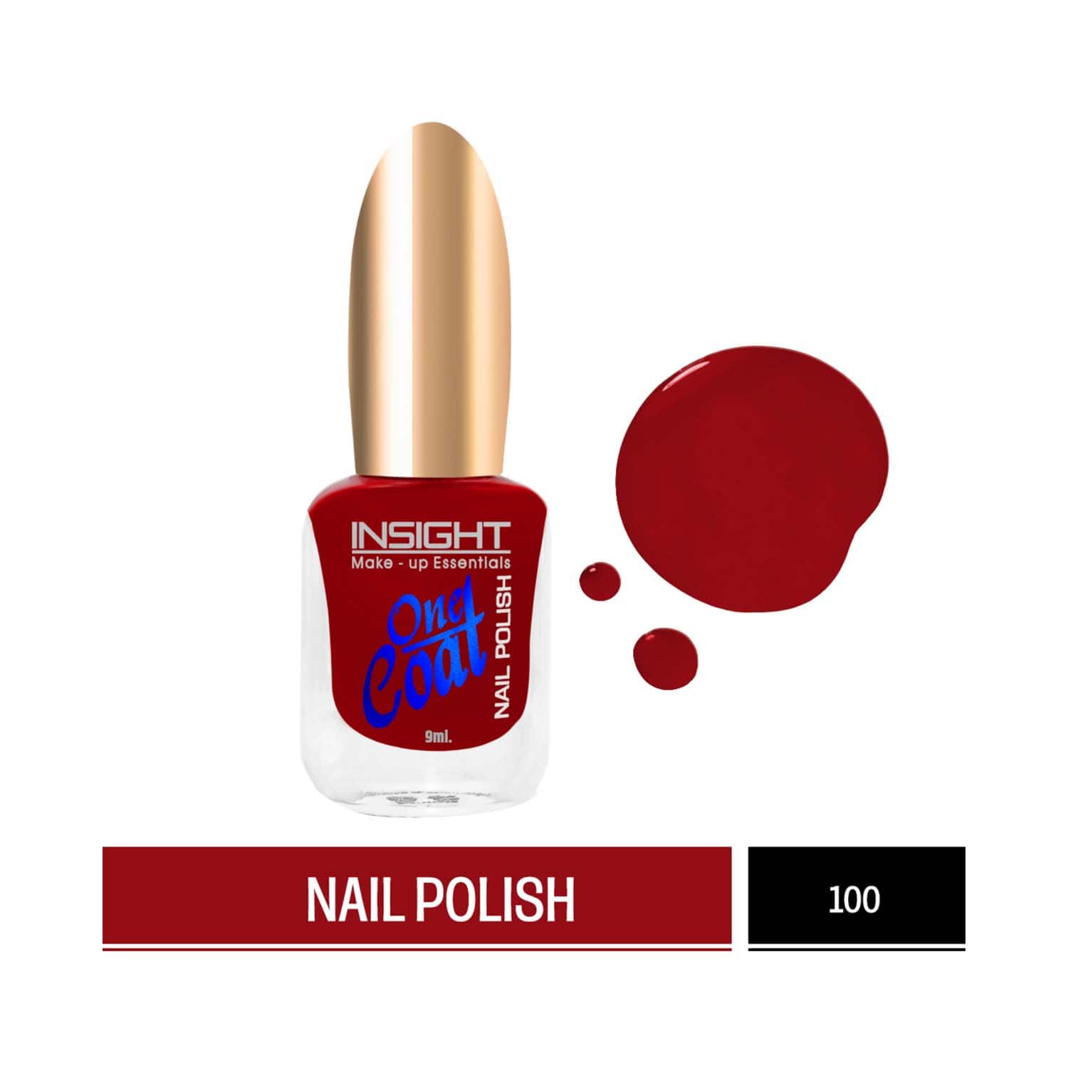 Insight Cosmetics | Insight Cosmetics One Coat Nail Polish - Color 100 (9 ml)