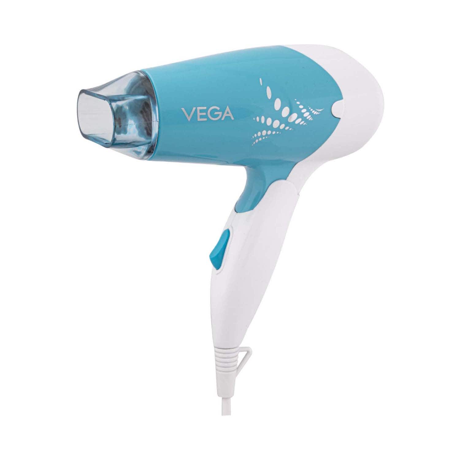 Vega | Vega Insta Glam Foldable 1000 Watts Hair Dryer With 2 Heat & Speed Settings VHDH-29 (Made in india)