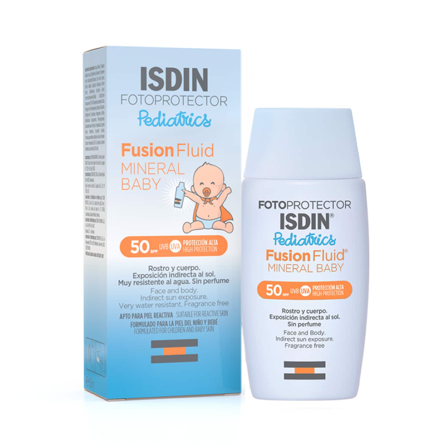 ISDIN | ISDIN Fotoprotector Isdin Pediatrics Fusion Fluid Mineral Baby SPF 50 (50 ml)