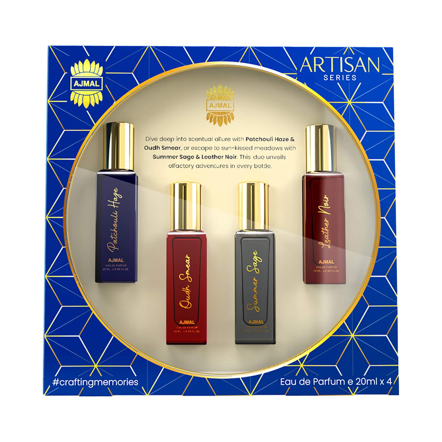 Ajmal | Ajmal Artisan Luxury Perfume Gift For Men & Women (4 pcs)