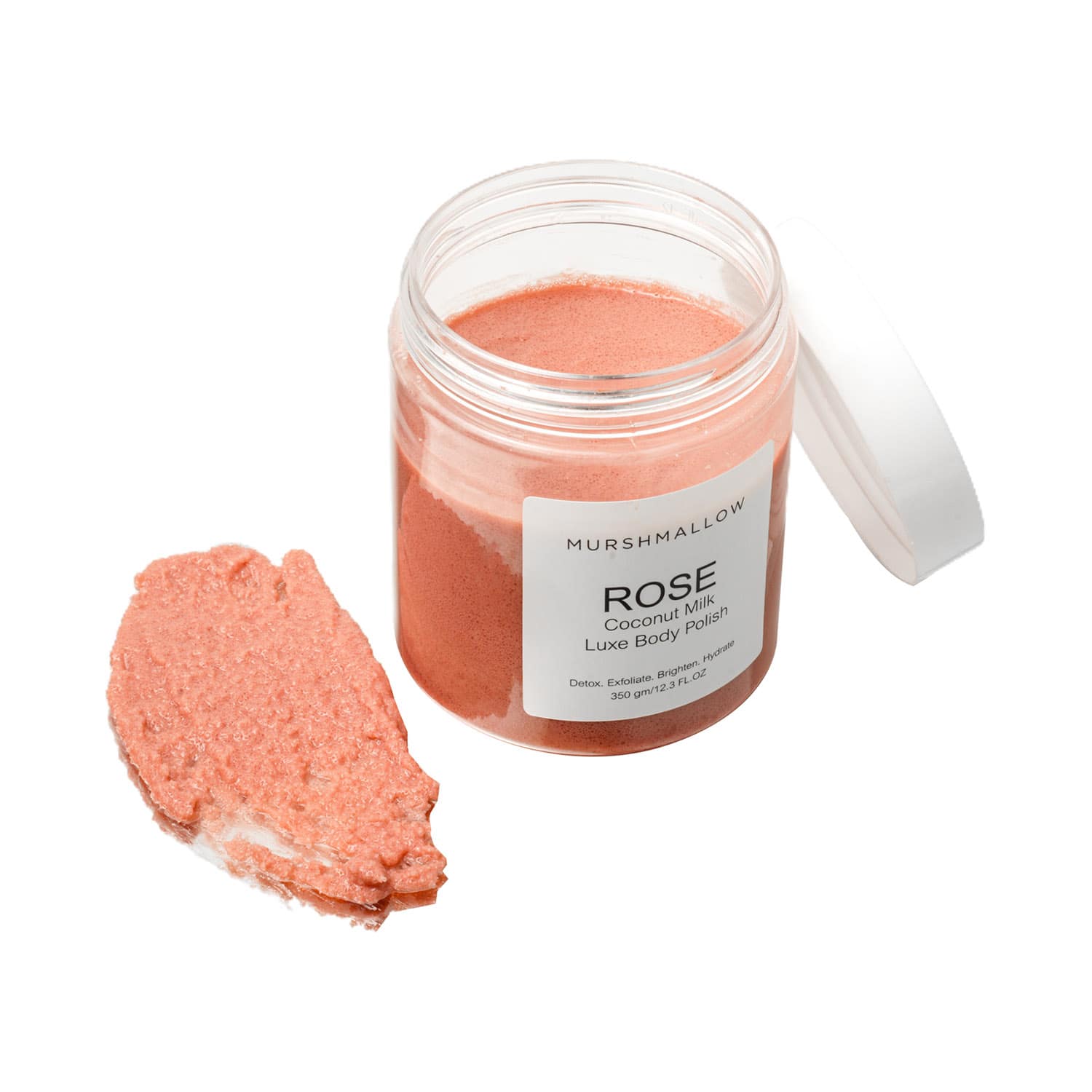 Murshmallow | Murshmallow Rose & Coconut Milk Body Polish (350 g)