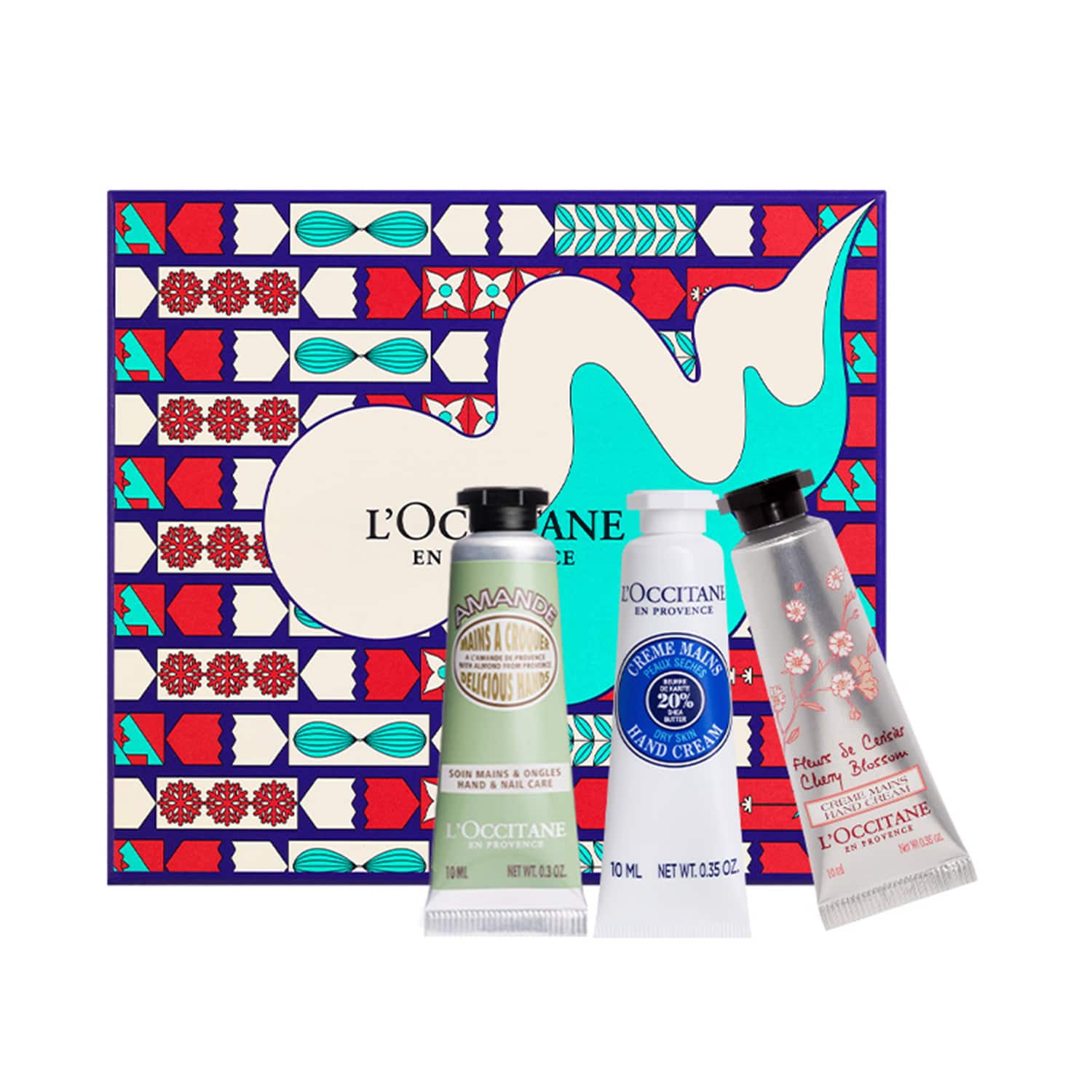 L'occitane | L'occitane Hand Cream Trio Set Shea Butter Almond & Cherry Blossom