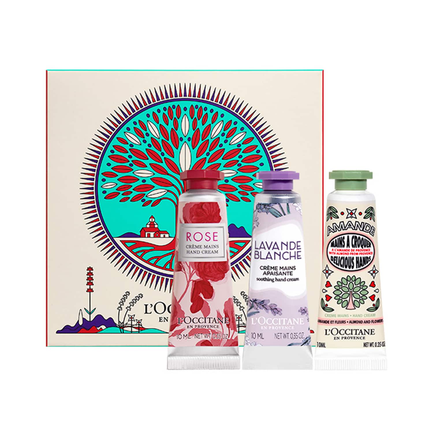 L'occitane | L'occitane Hand Cream Trio Set Almond White Lavender & Rose
