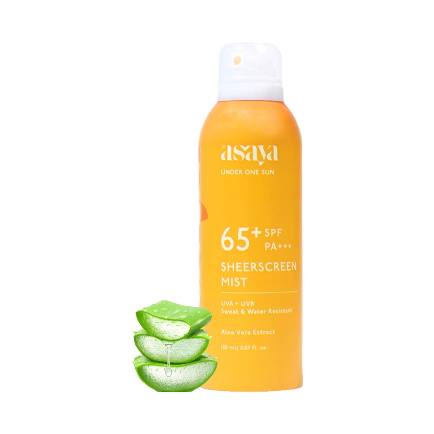 Asaya | Asaya Under One Sun Sheerscreen Mist SPF 65+ PA+++ (150 ml)