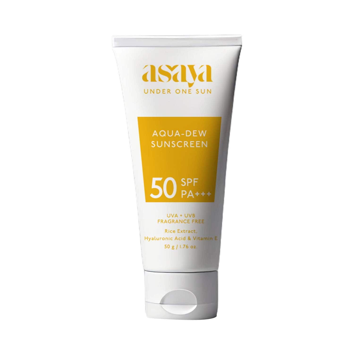 Asaya | Asaya Aqua-Dew Sunscreen SPF 50+ PA+++ (50 g)