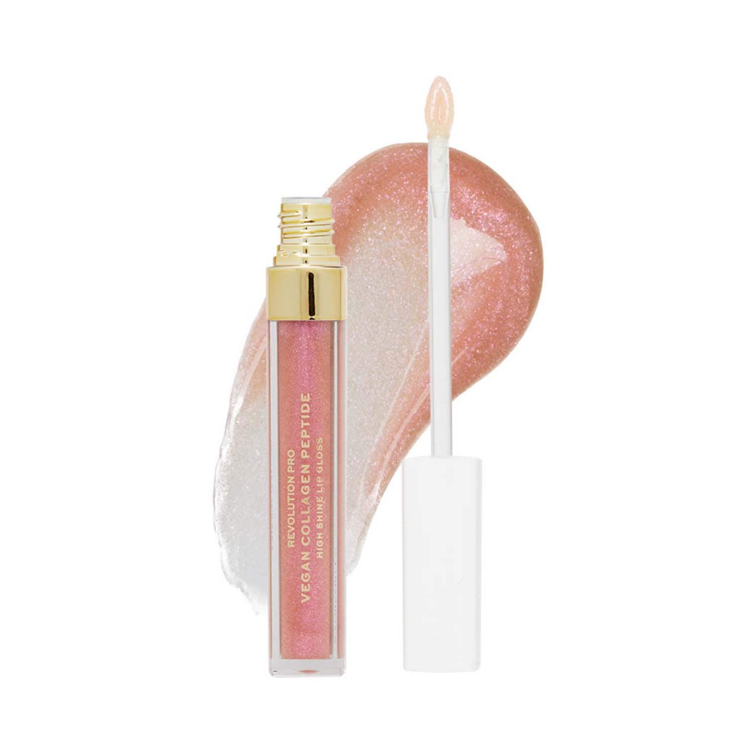 Makeup Revolution | Makeup Revolution Vegan Collagen Peptide High Shine Lip Gloss - Bijoux (4 ml)