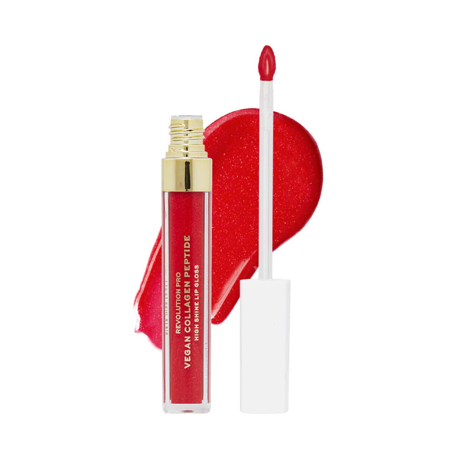 Makeup Revolution | Makeup Revolution Vegan Collagen Peptide High Shine Lip Gloss - Cherie (4 ml)