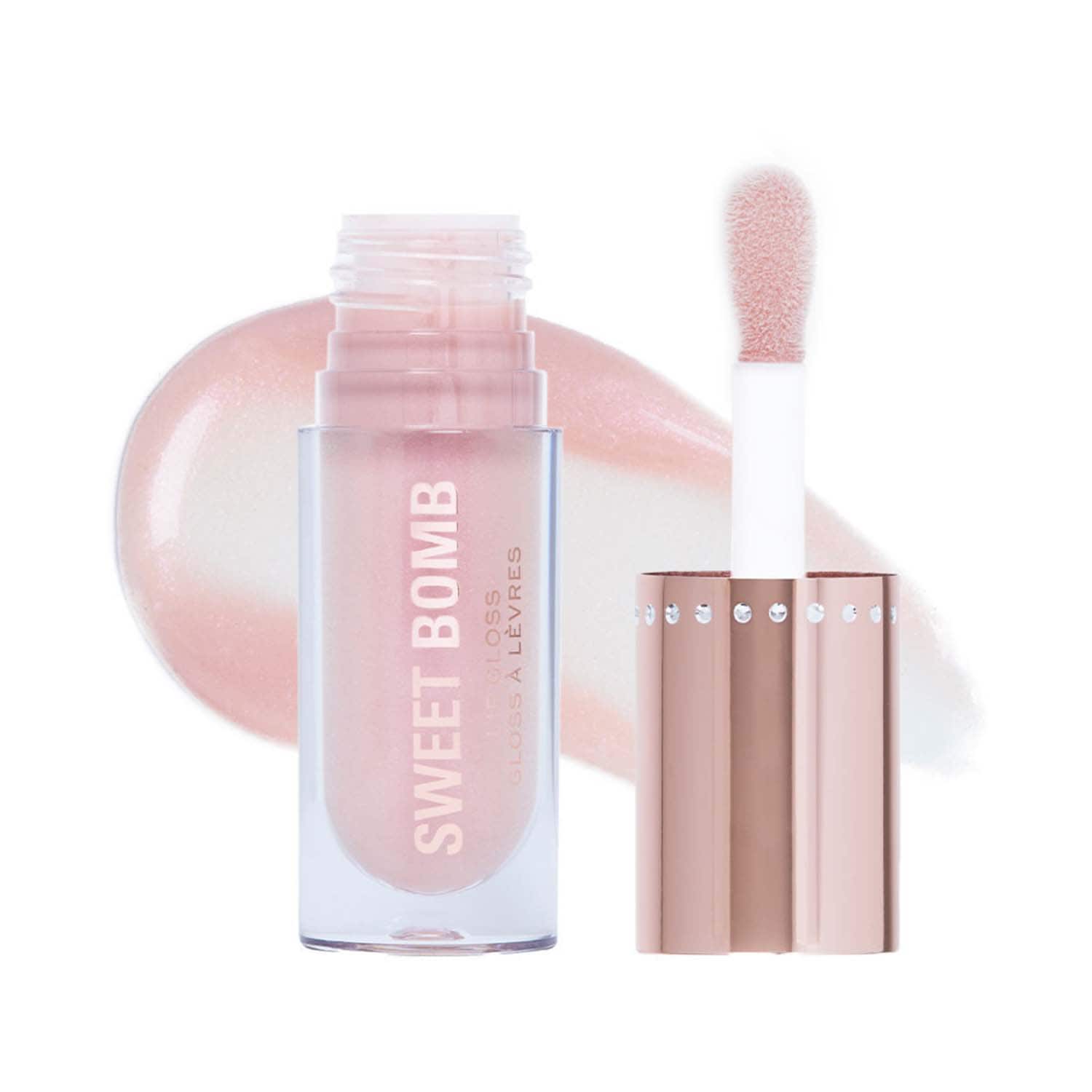 Makeup Revolution | Makeup Revolution Y2K Baby Sweet Bomb Lip Gloss - Vanilla Ice White Holo (4.5 ml)