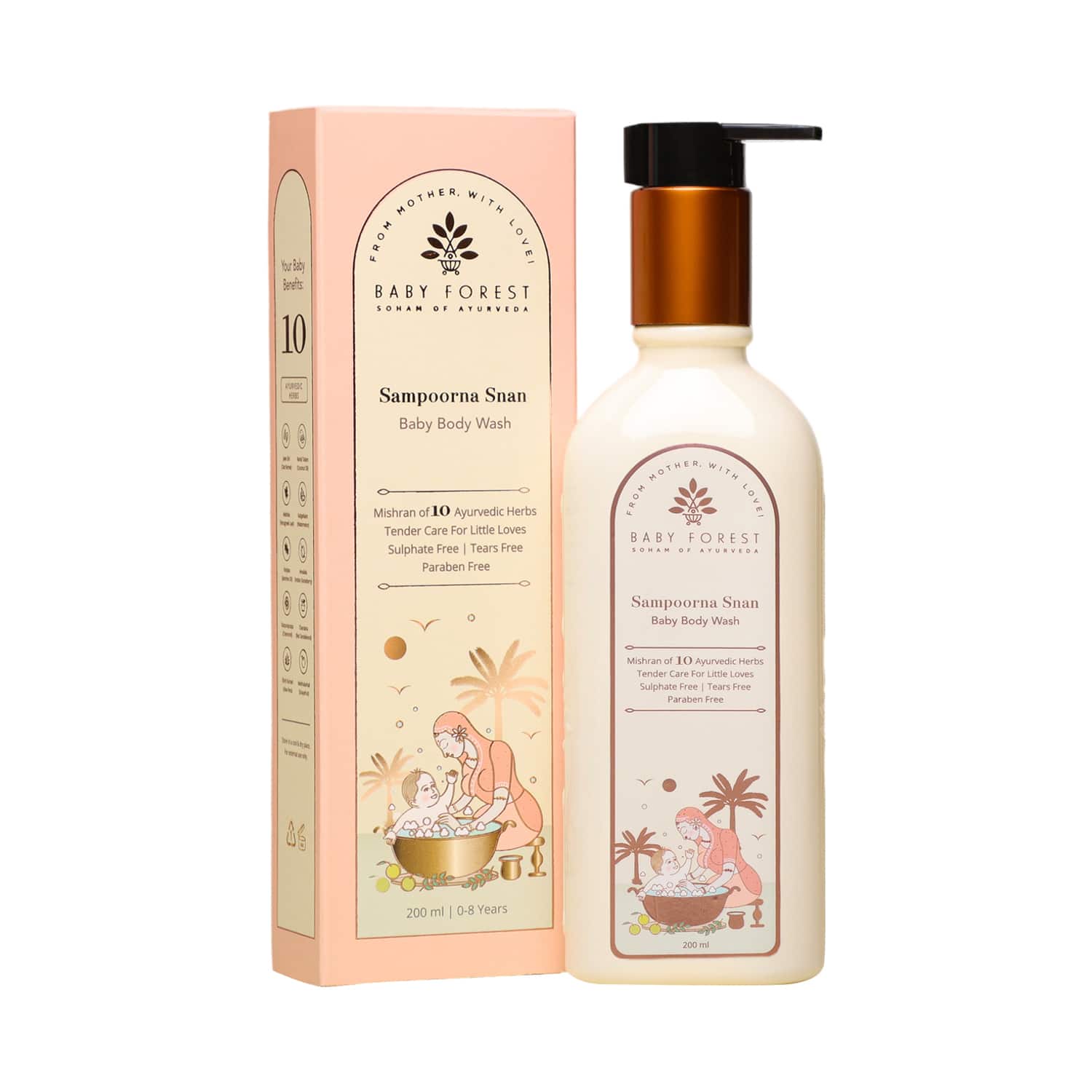 Baby Forest | Baby Forest Sampoorna Snan Baby Body Wash (200 ml)