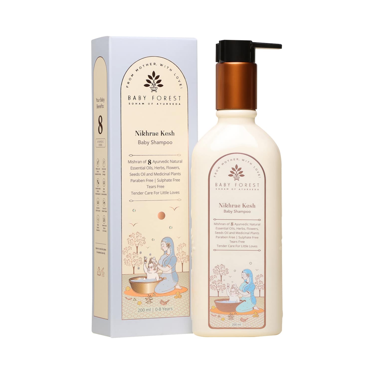 Baby Forest | Baby Forest Nikhrae Kesh Baby Shampoo (200 ml)