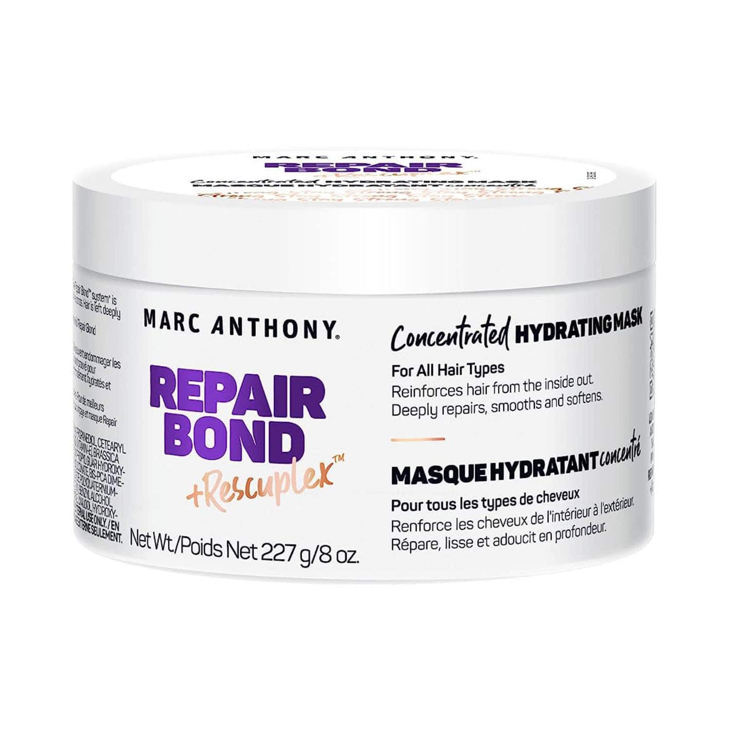 Marc Anthony | Marc Anthony Repair Bond +Rescueplex Hydrating Mask (227 g)