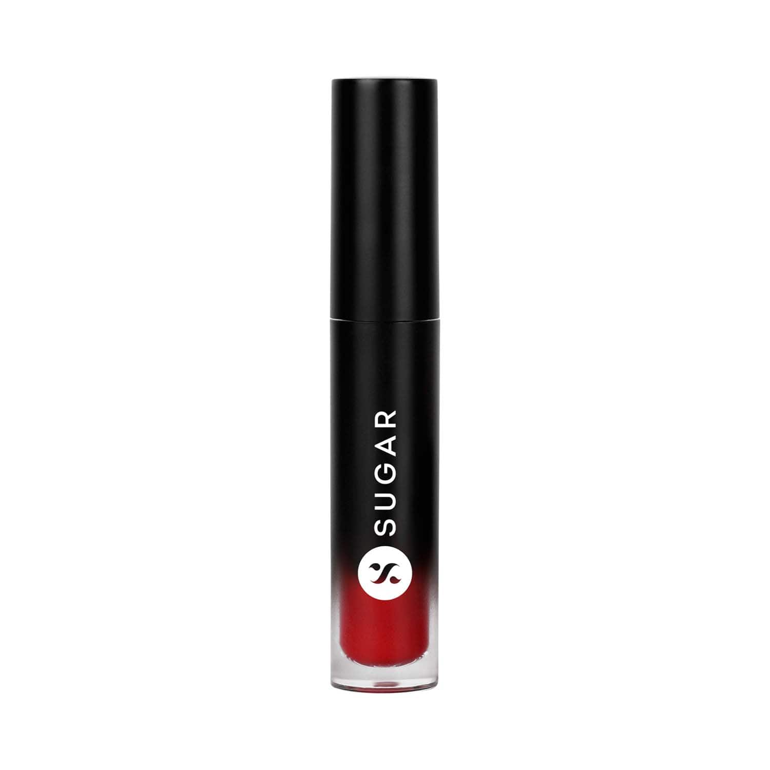 SUGAR Cosmetics | SUGAR Cosmetics Mousse Muse Maskproof Lip Cream - 06 Harmony In Red (5 ml)