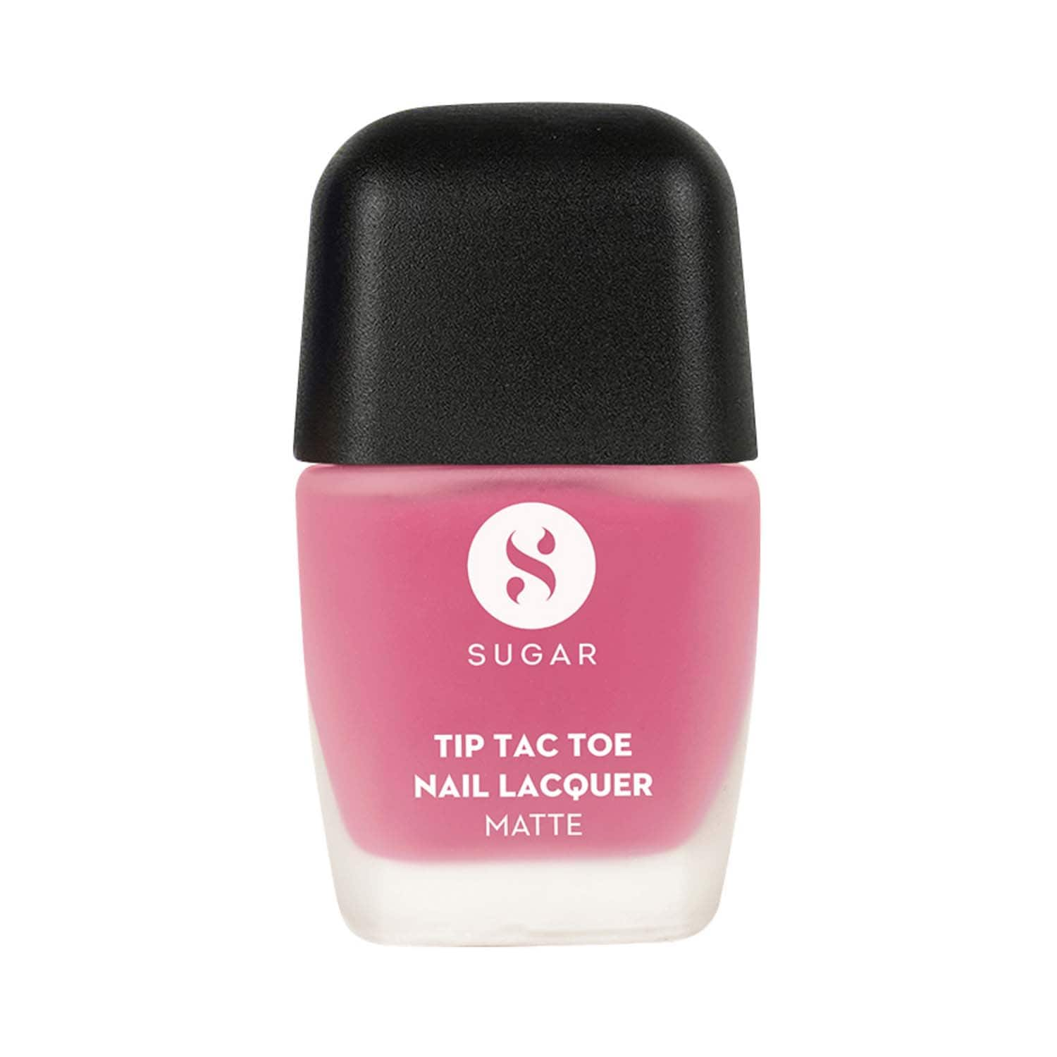 SUGAR Cosmetics | SUGAR Cosmetics Tip Tac Toe Nail Lacquer Matte 35 - Pink Passion (10 ml)